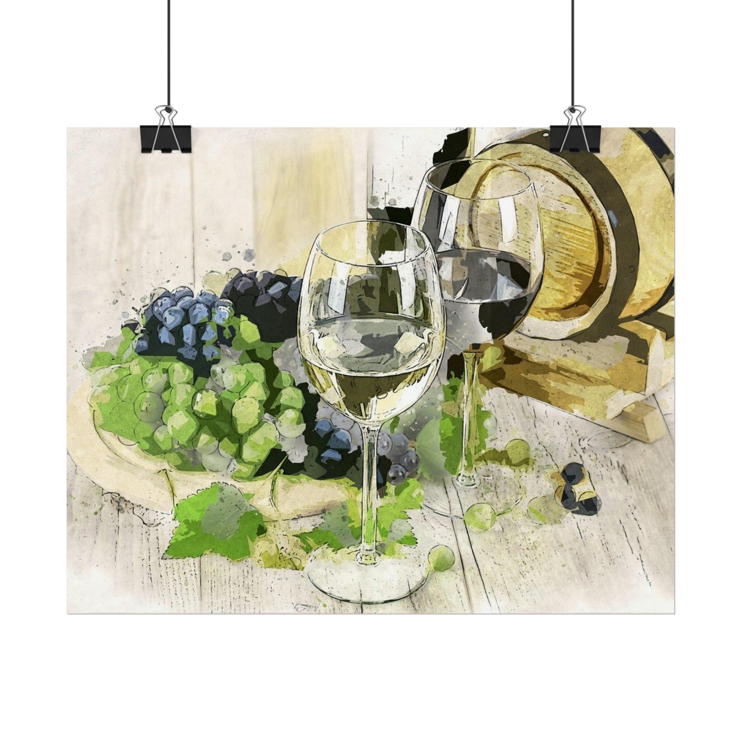 Wine Rolled Posters
