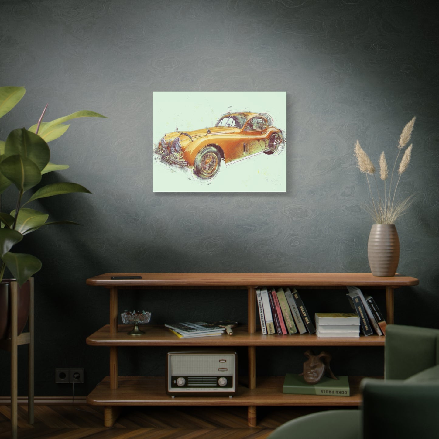 Jaguar Matte Canvas, Stretched, 1.25"