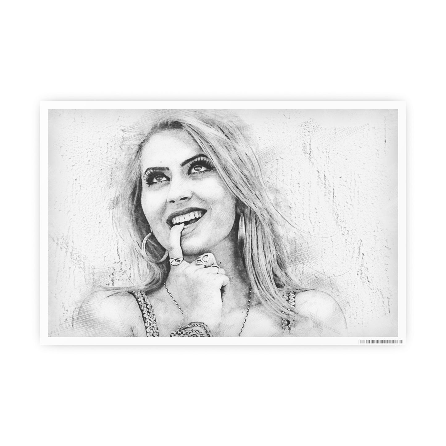 Woman Photo Art Paper Posters