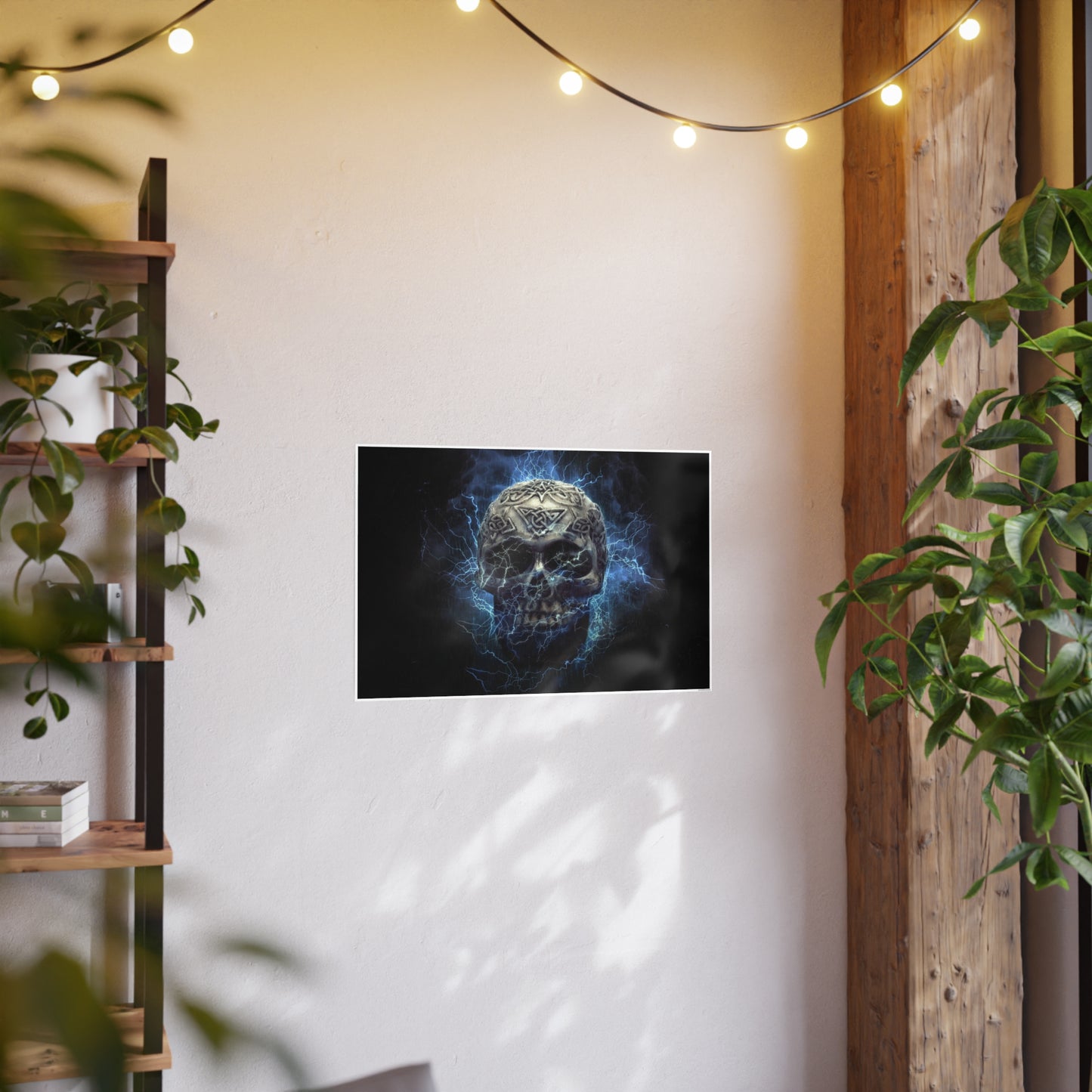 Skull Photo Art Paper Posters
