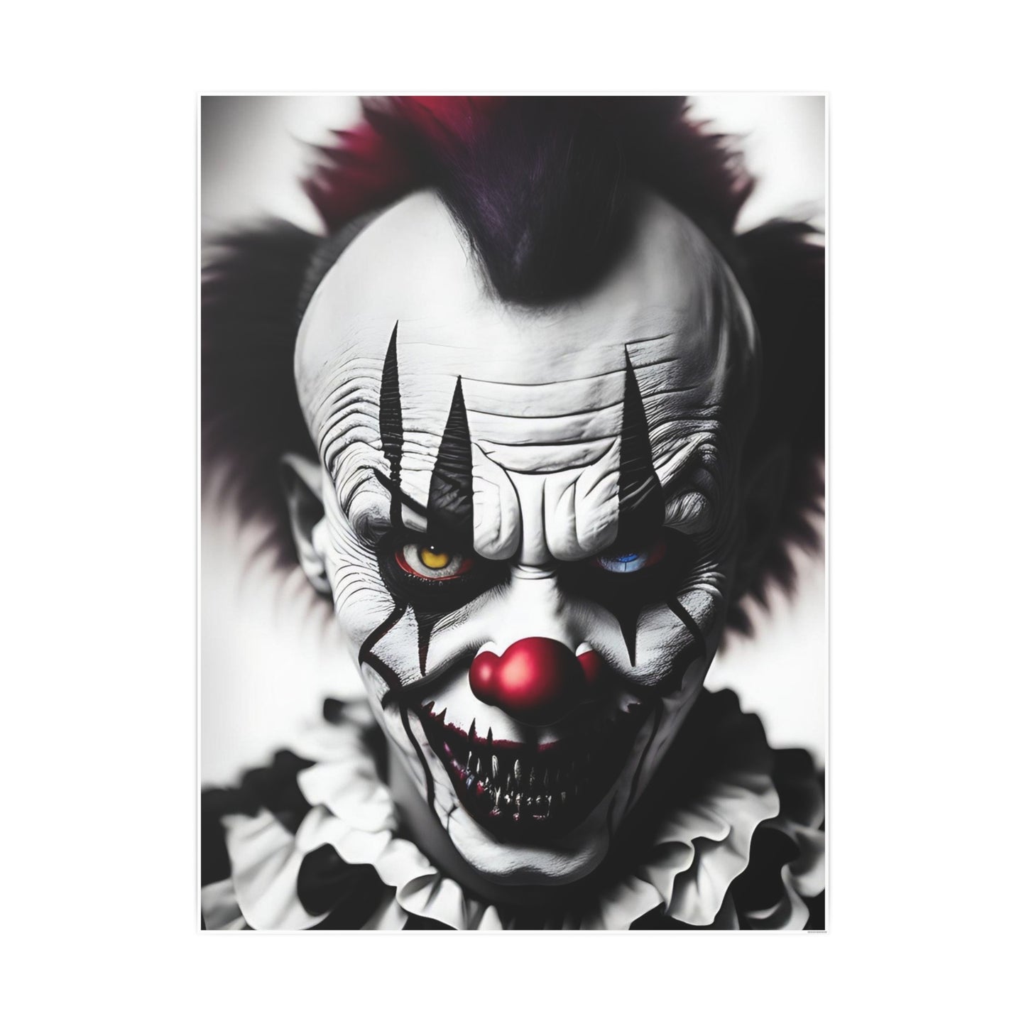Clown AI Gen Photo Art Paper Posters