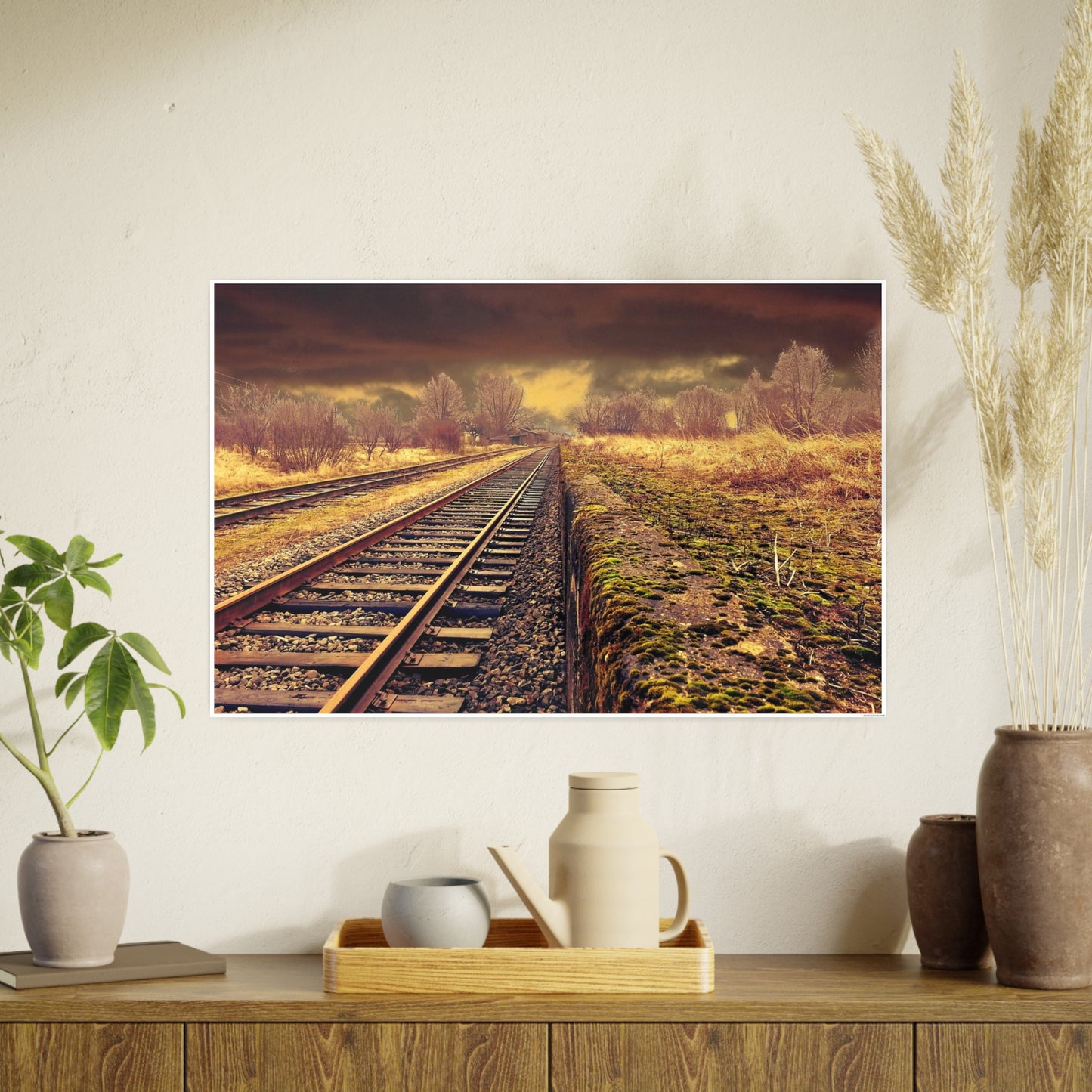 Tracks Photo Art Paper Posters
