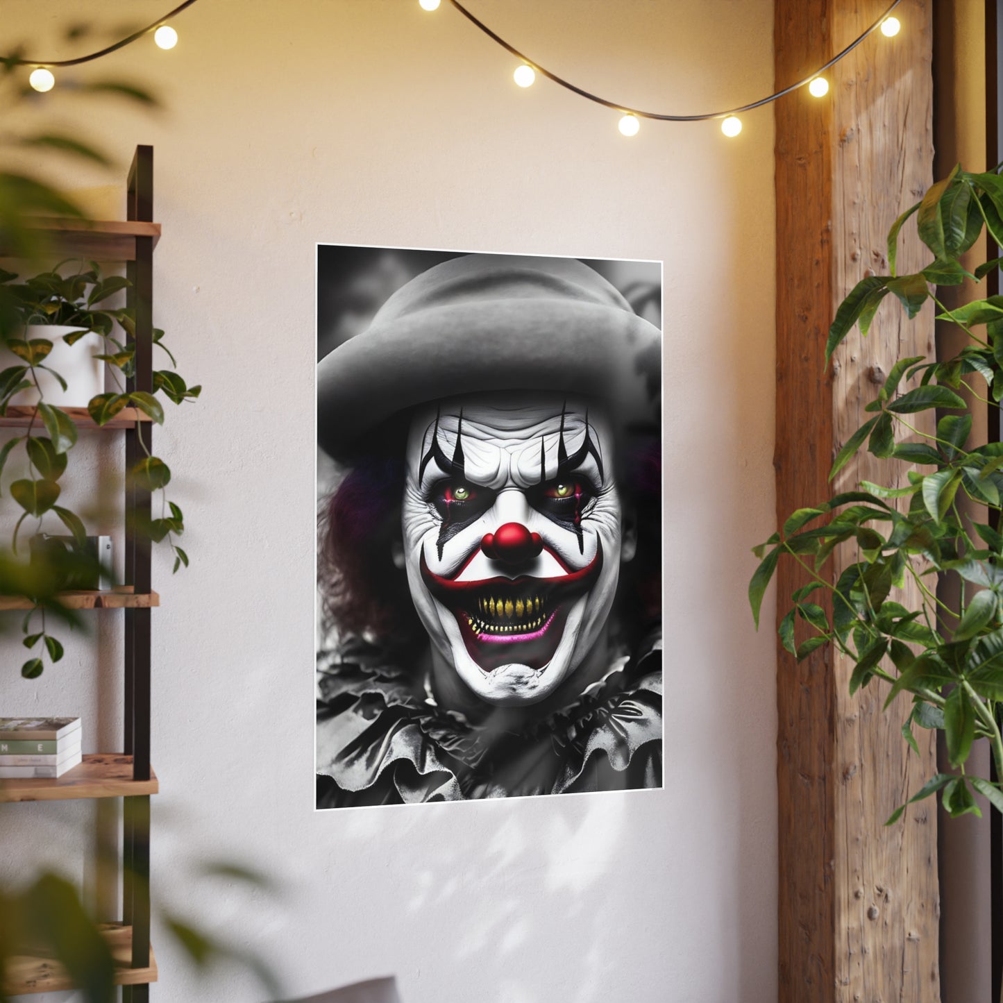 Clown AI Gen Photo Art Paper Posters