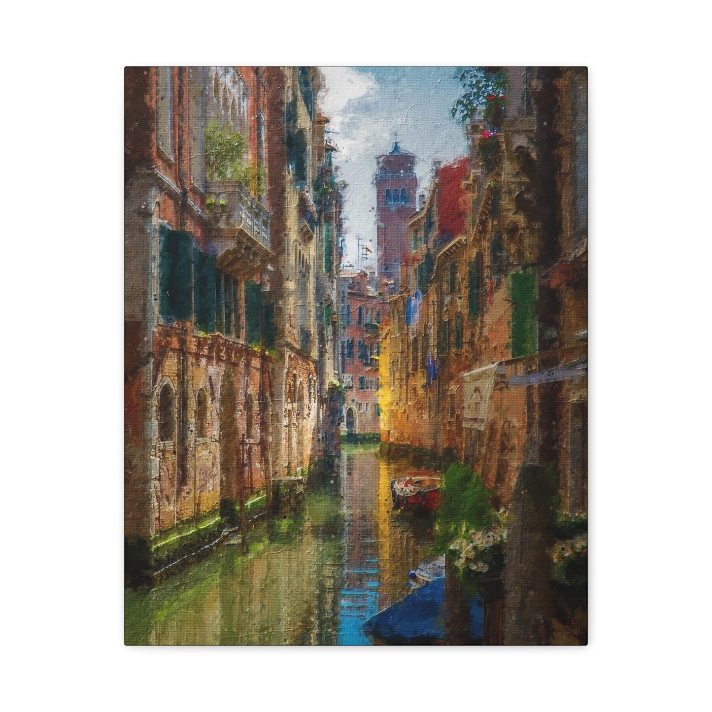 Venice Matte Canvas, Stretched, 1.25"