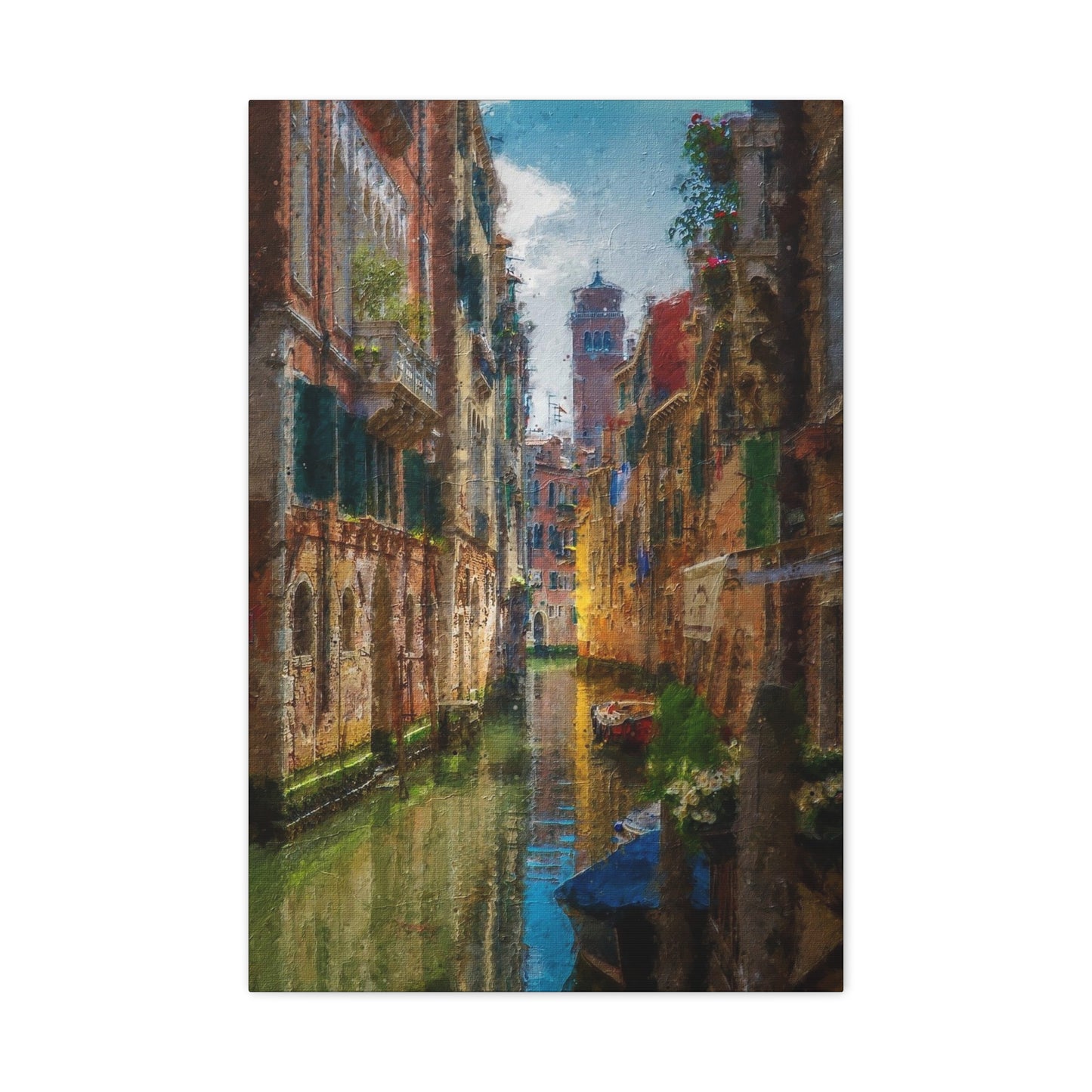 Venice Matte Canvas, Stretched, 1.25"