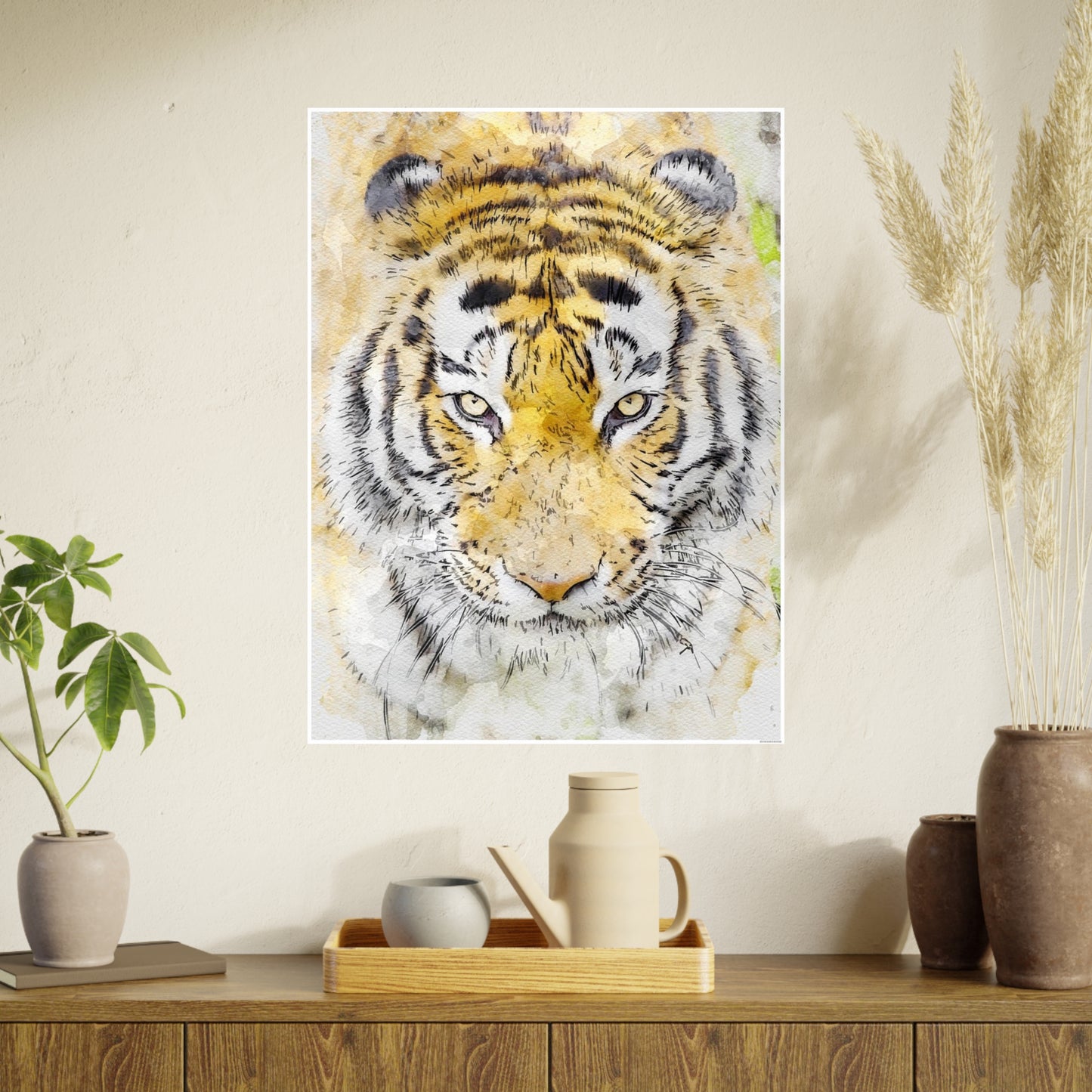 Tiger Photo Art Paper Posters