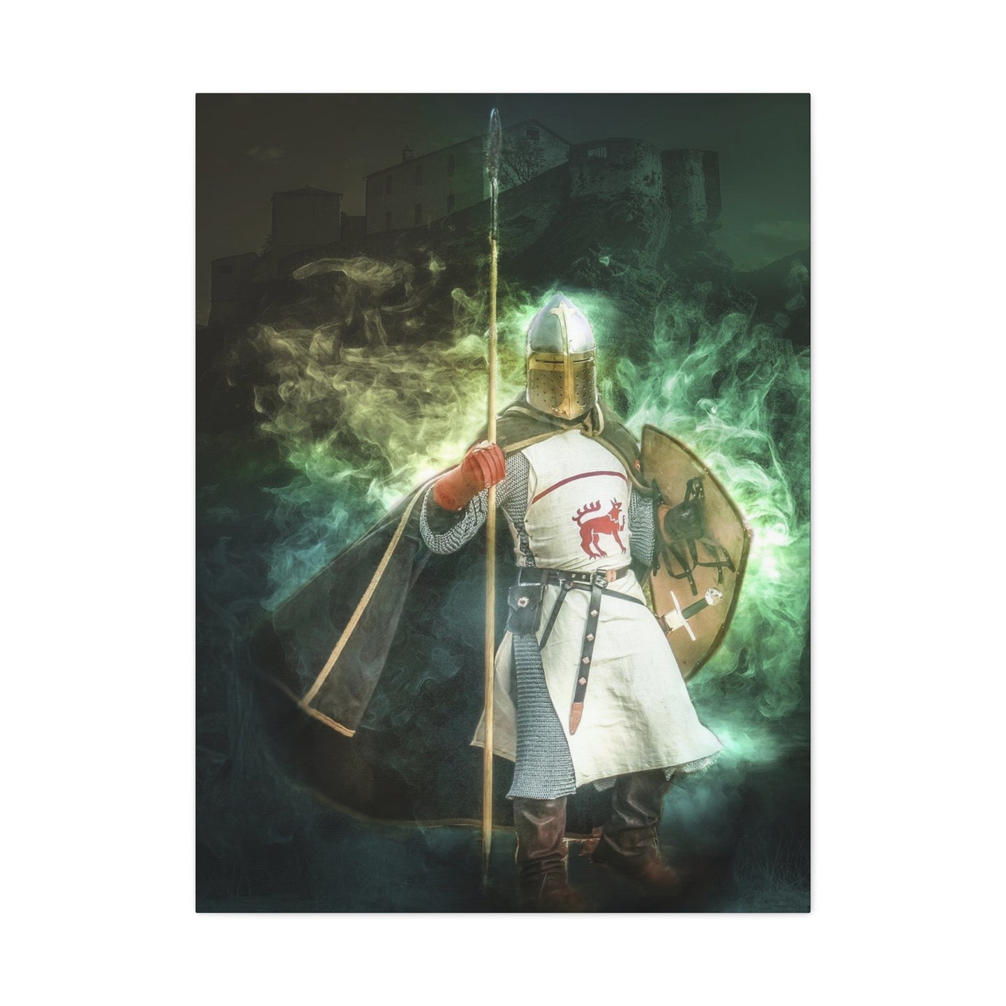 Knight Matte Canvas, Stretched, 1.25"