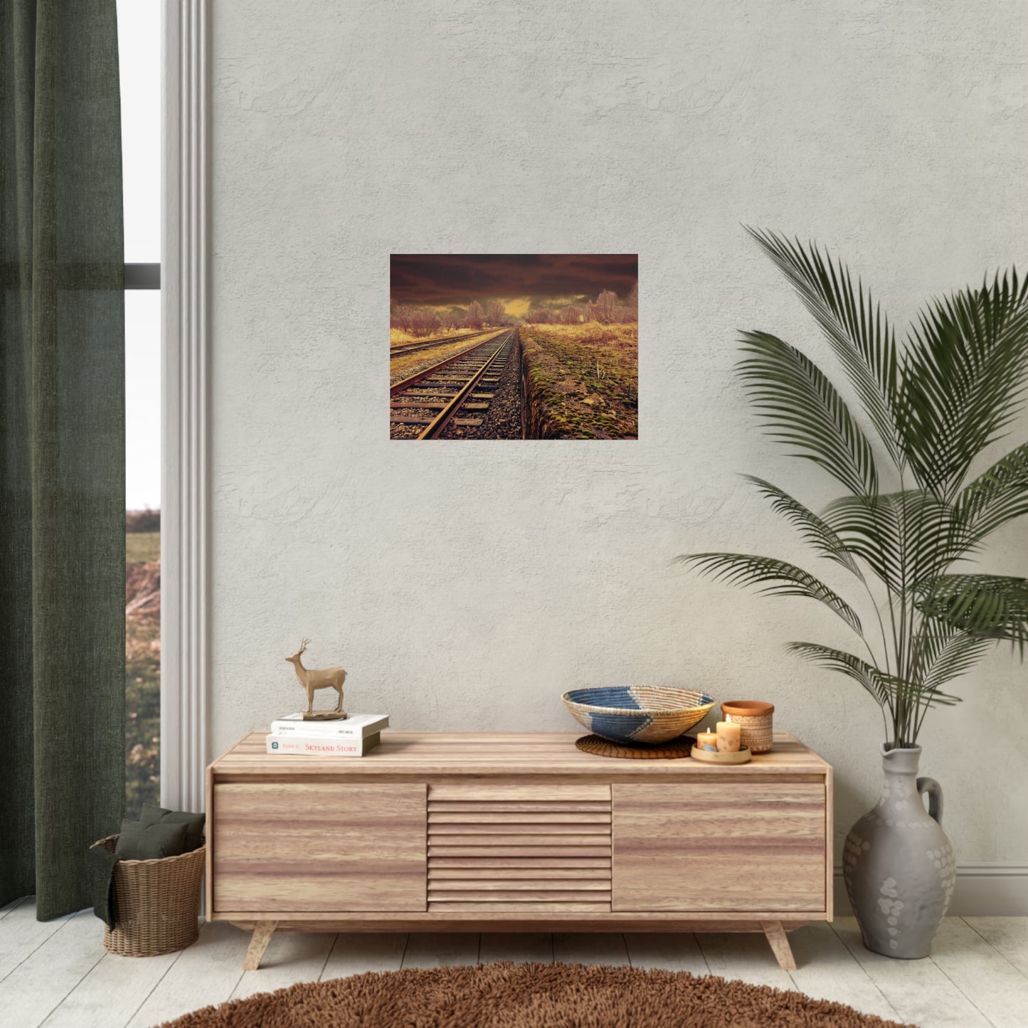 Tracks Rolled Posters