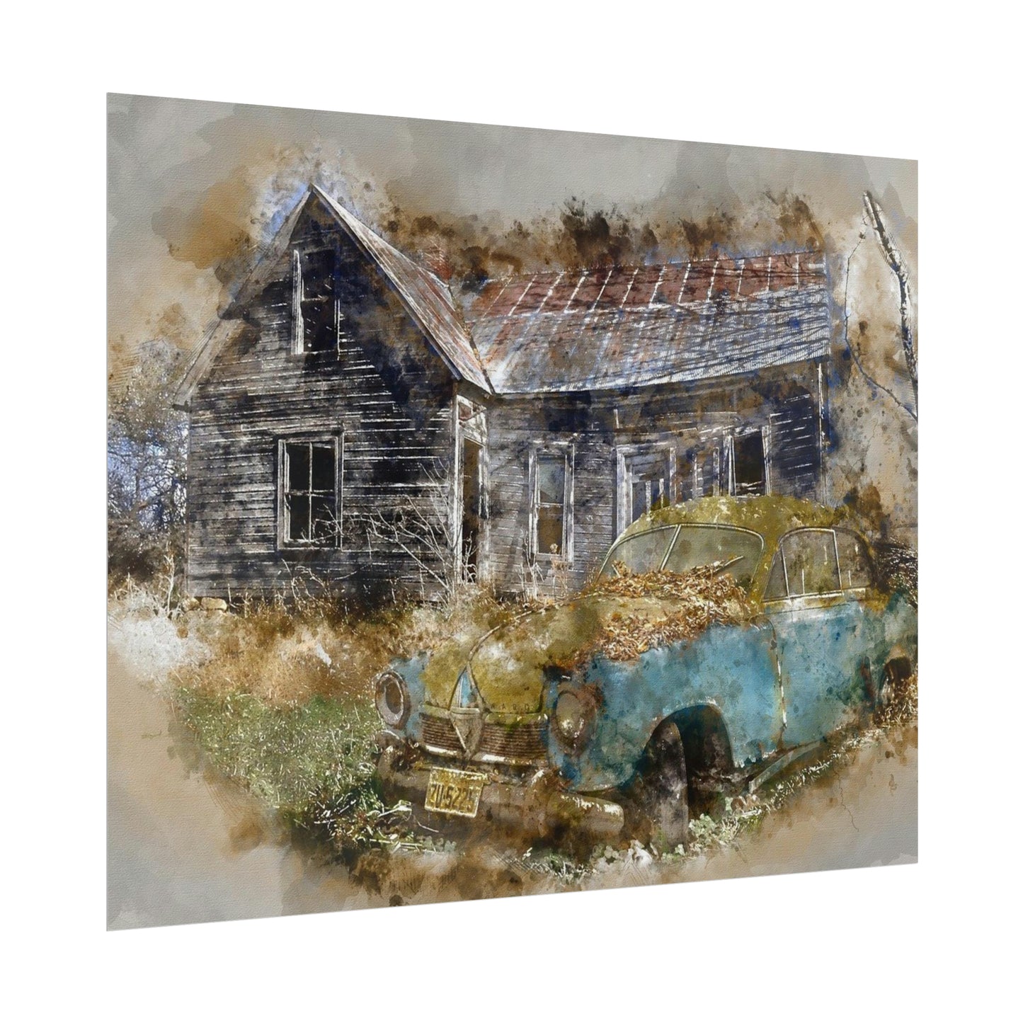 Old Barn Rolled Posters