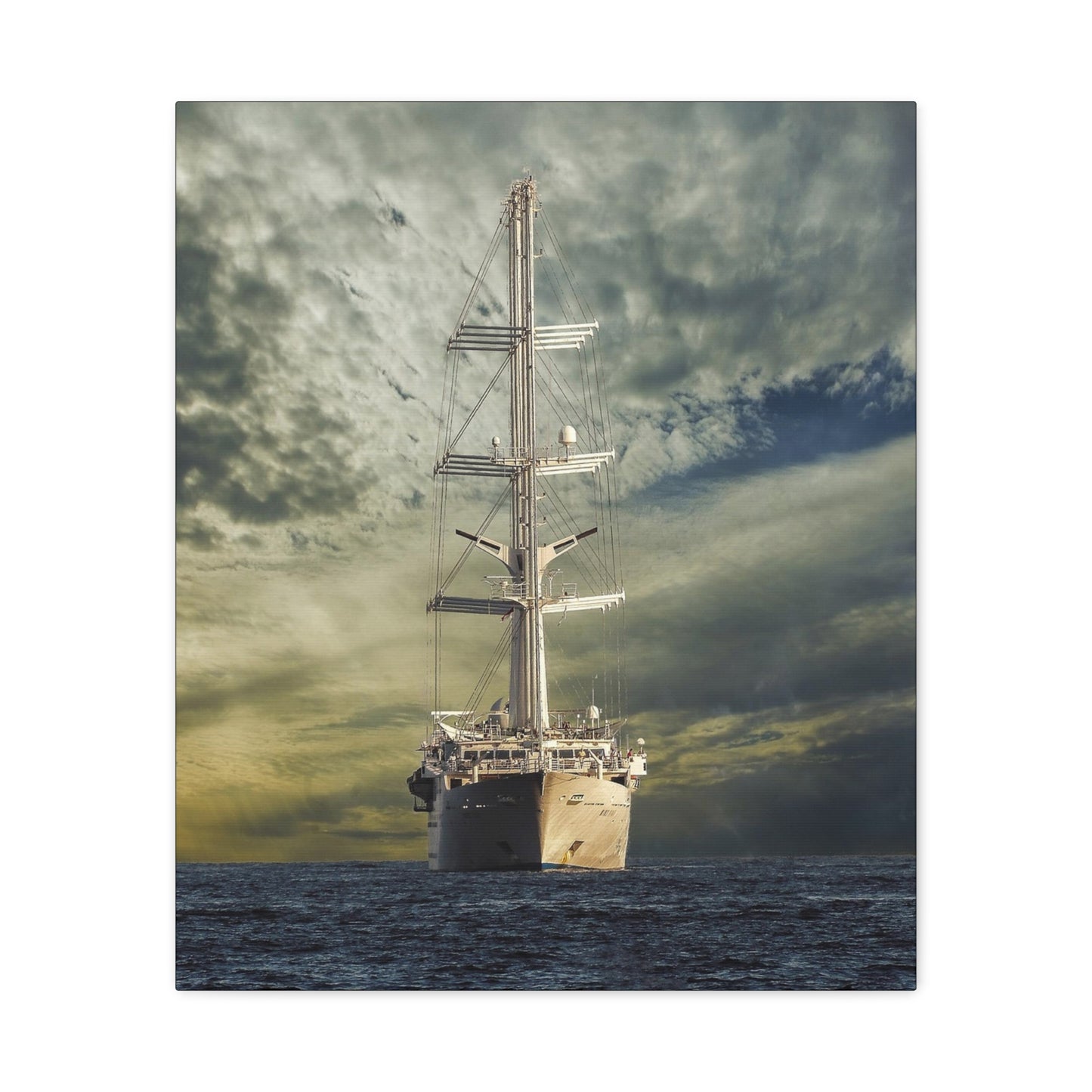 Ship Matte Canvas, Stretched, 1.25"
