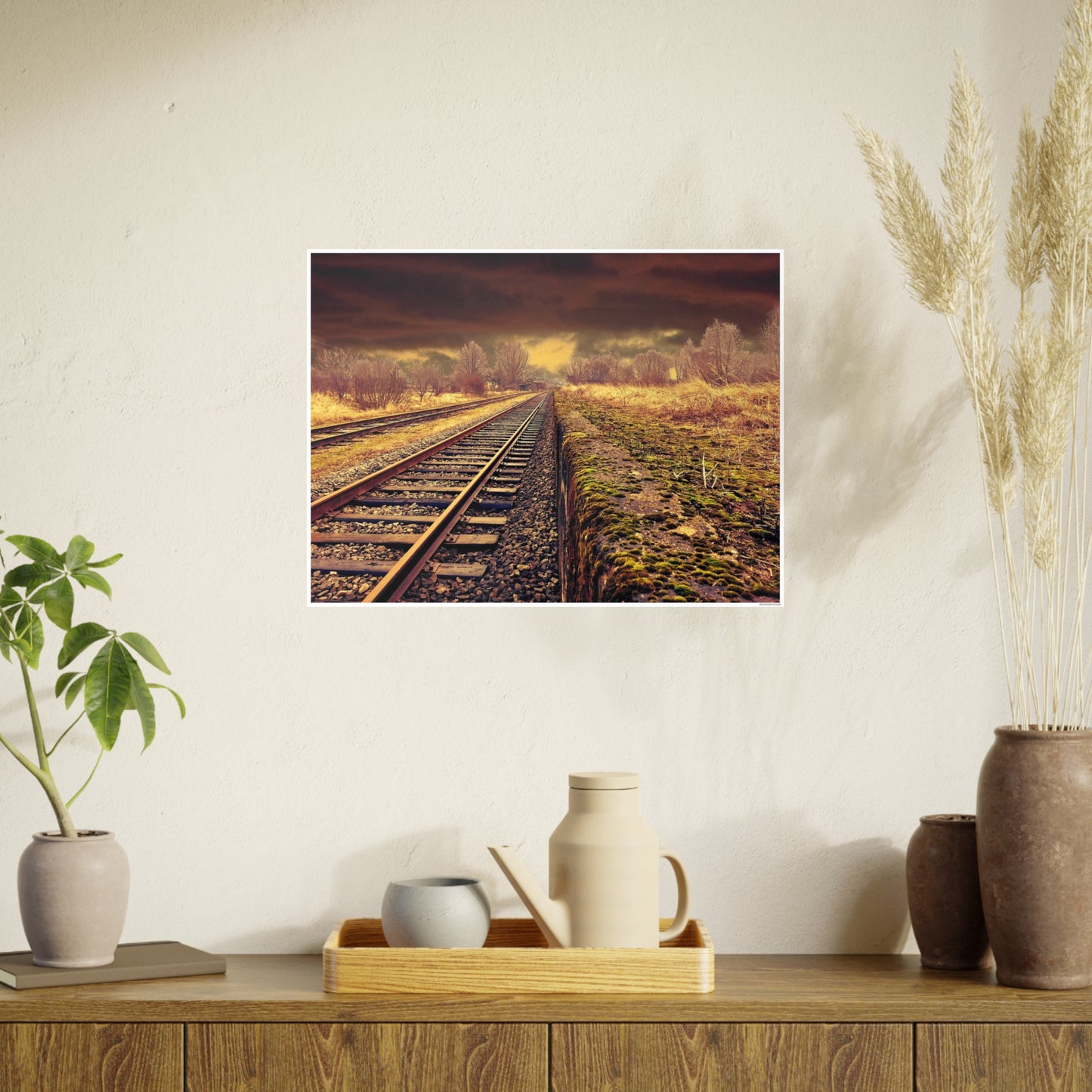 Tracks Photo Art Paper Posters