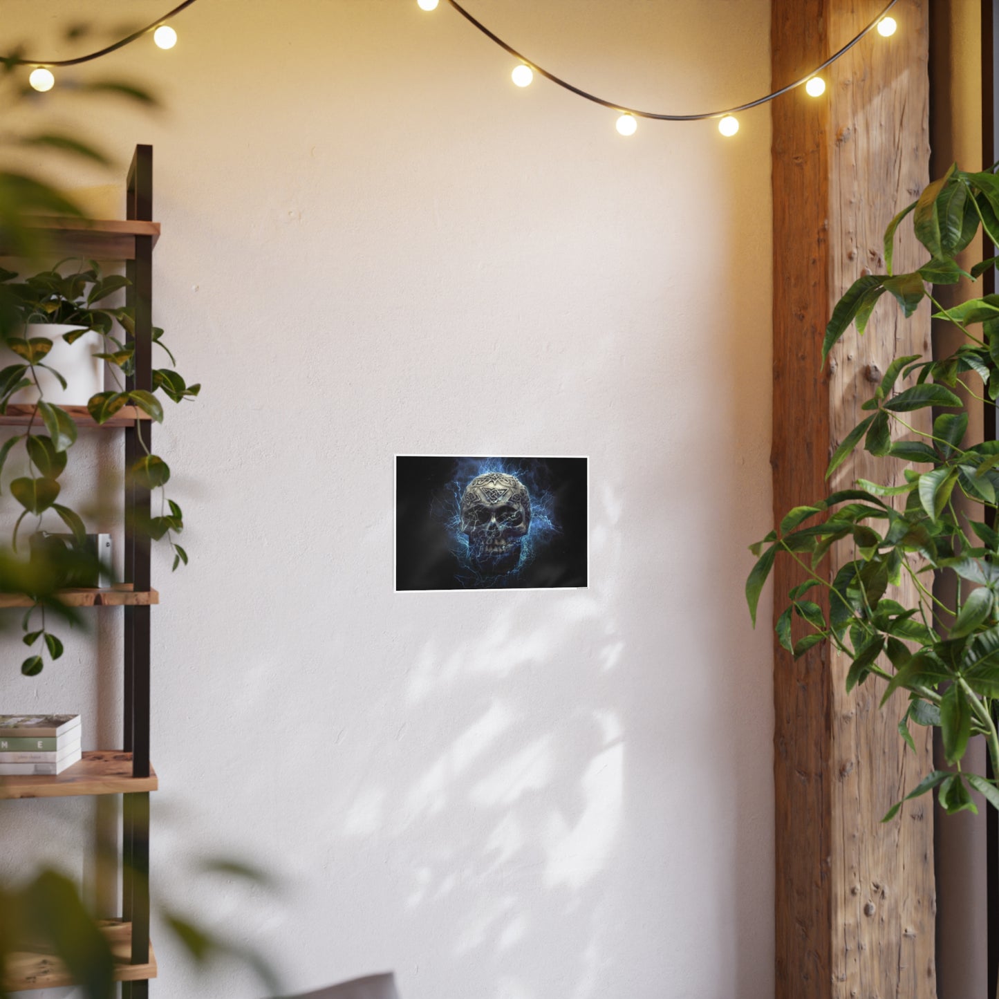 Skull Photo Art Paper Posters