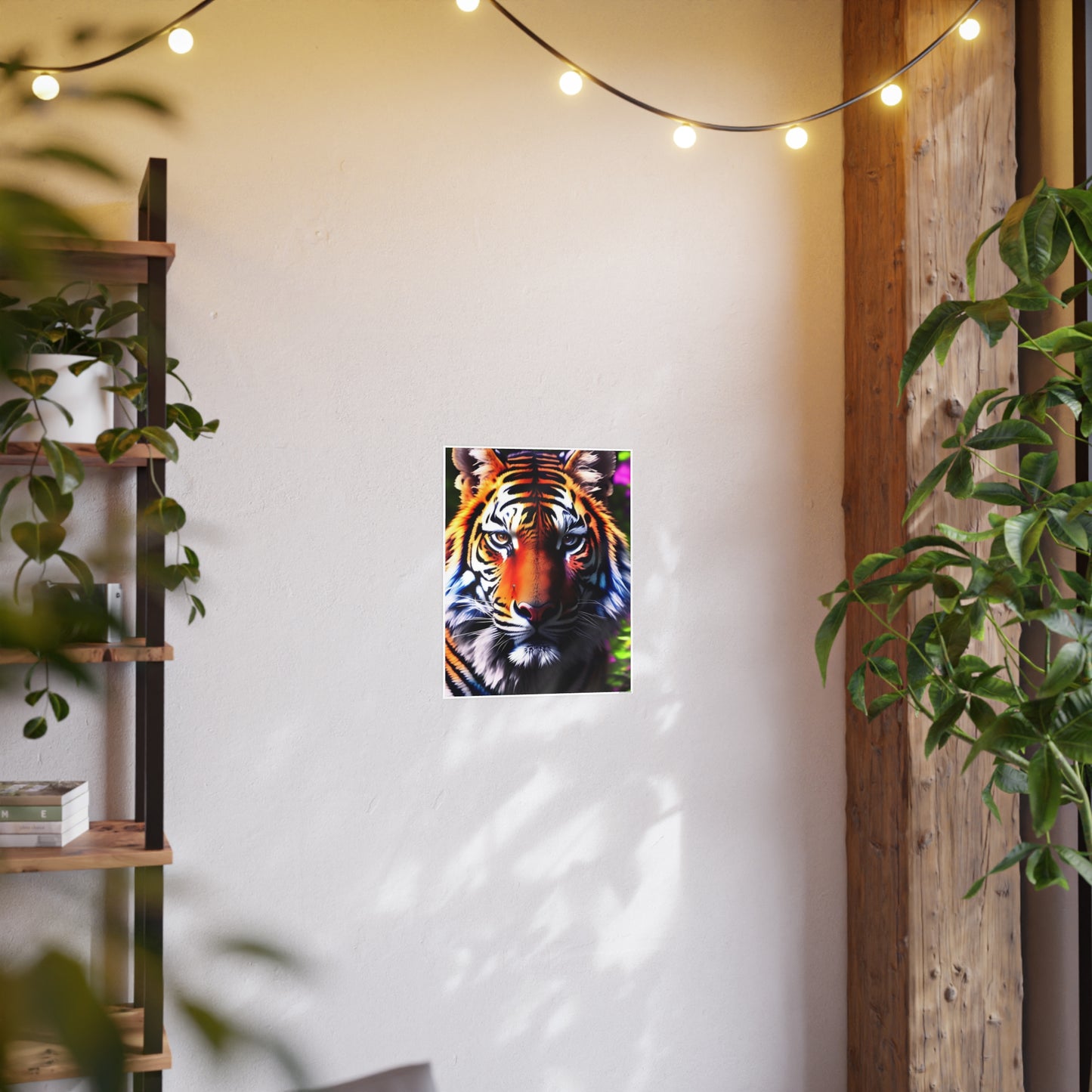 Tiger AI Gen Photo Art Paper Posters
