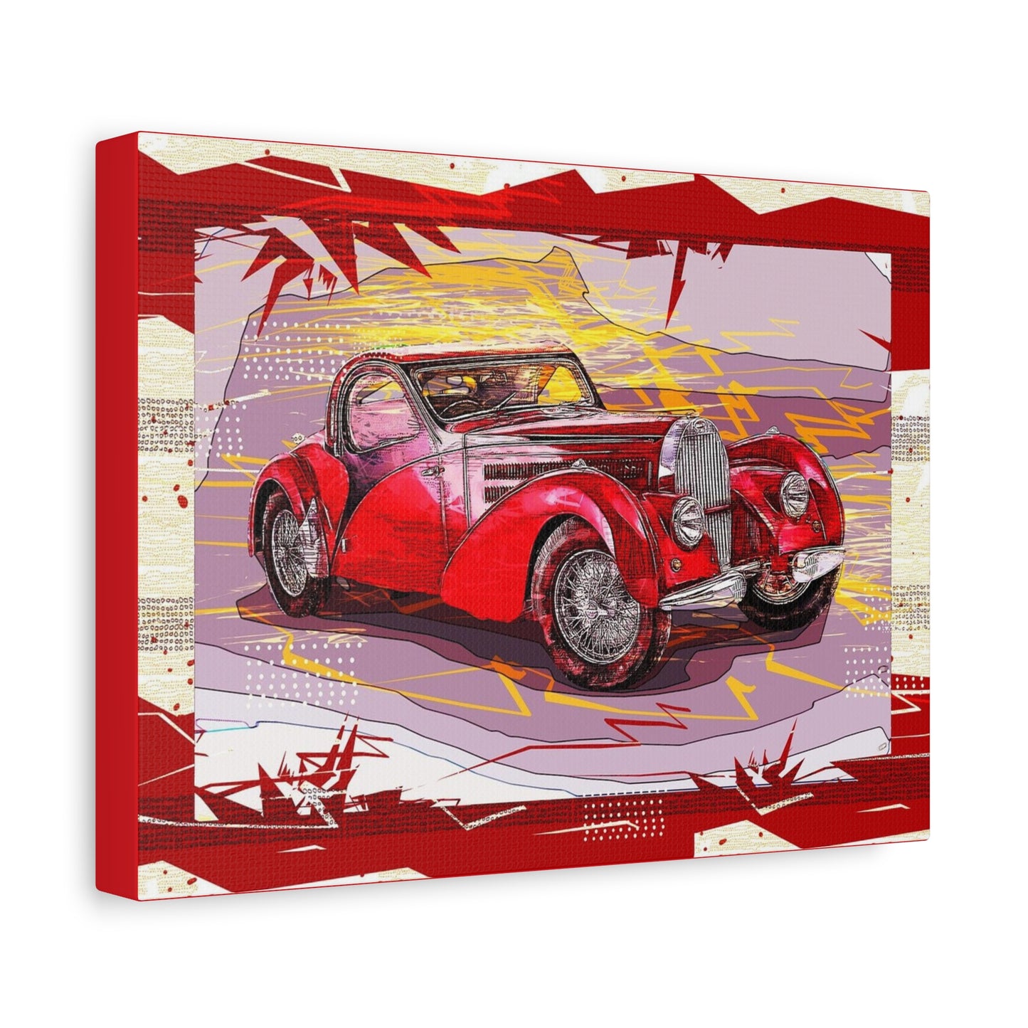 Bugatti Matte Canvas, Stretched, 1.25"