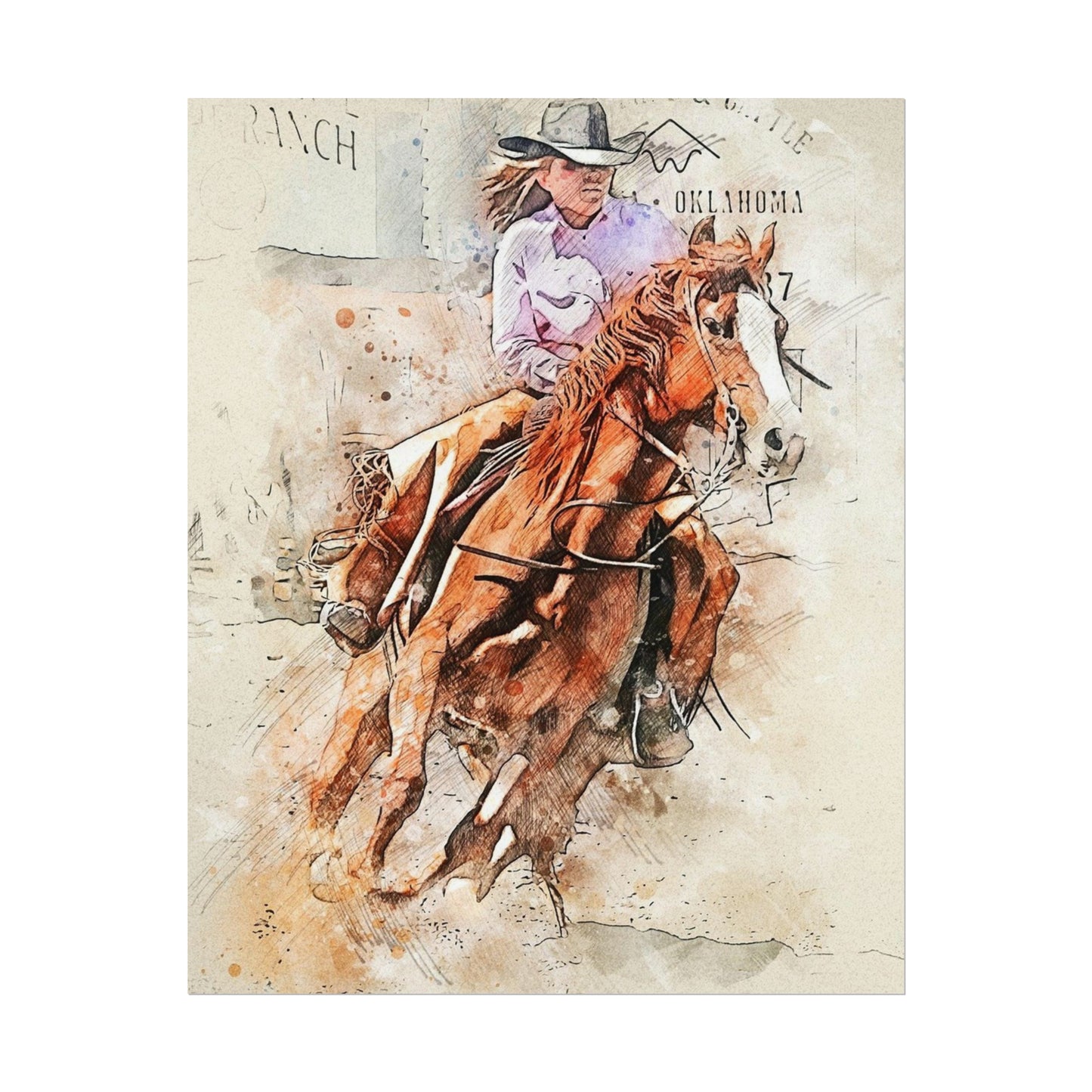 Rodeo Rolled Posters