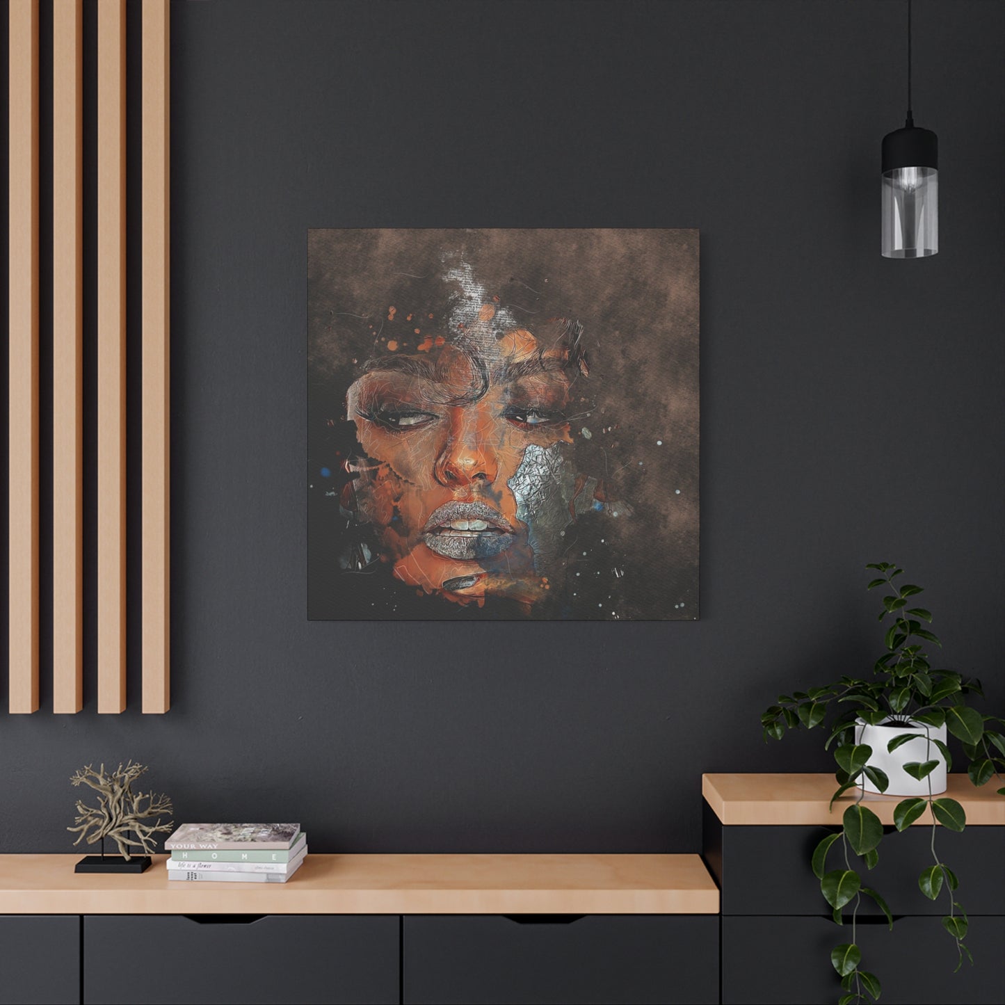 Woman Matte Canvas, Stretched, 1.25"