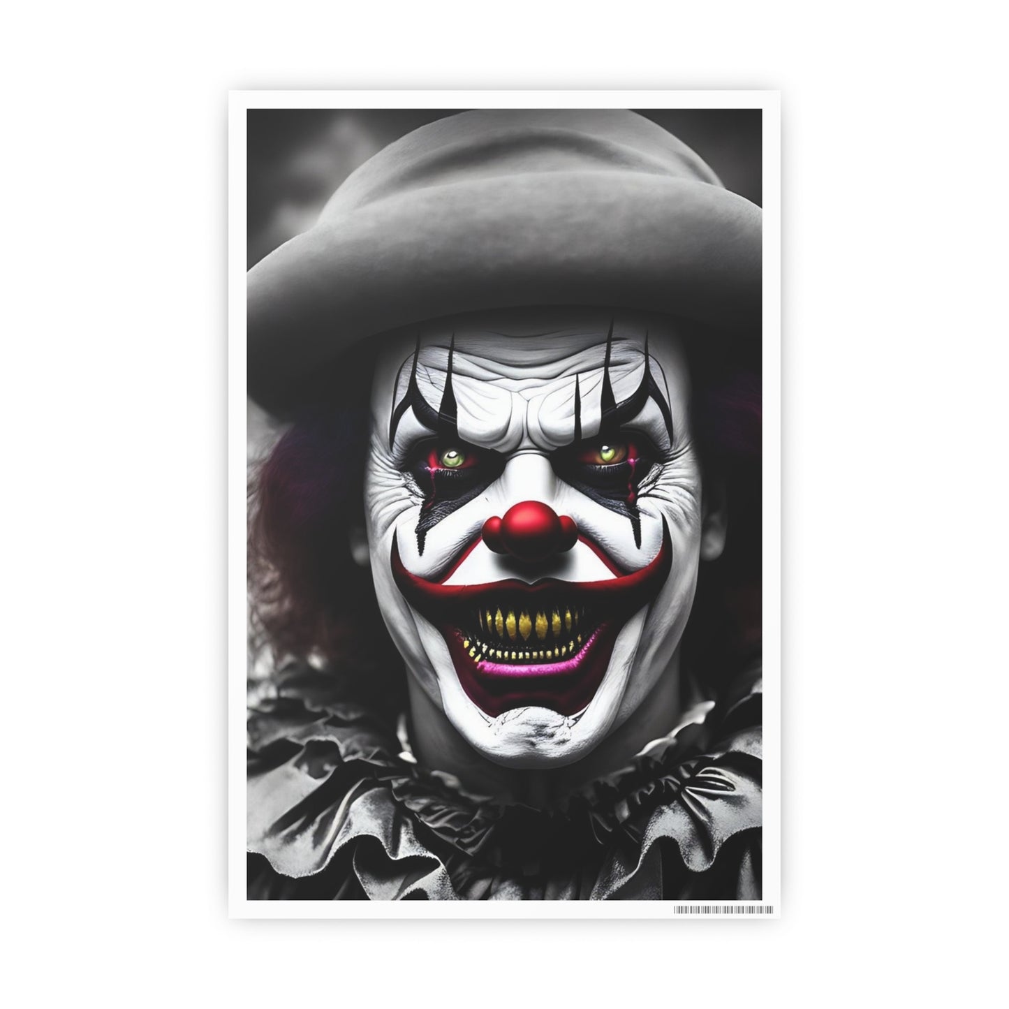 Clown AI Gen Photo Art Paper Posters