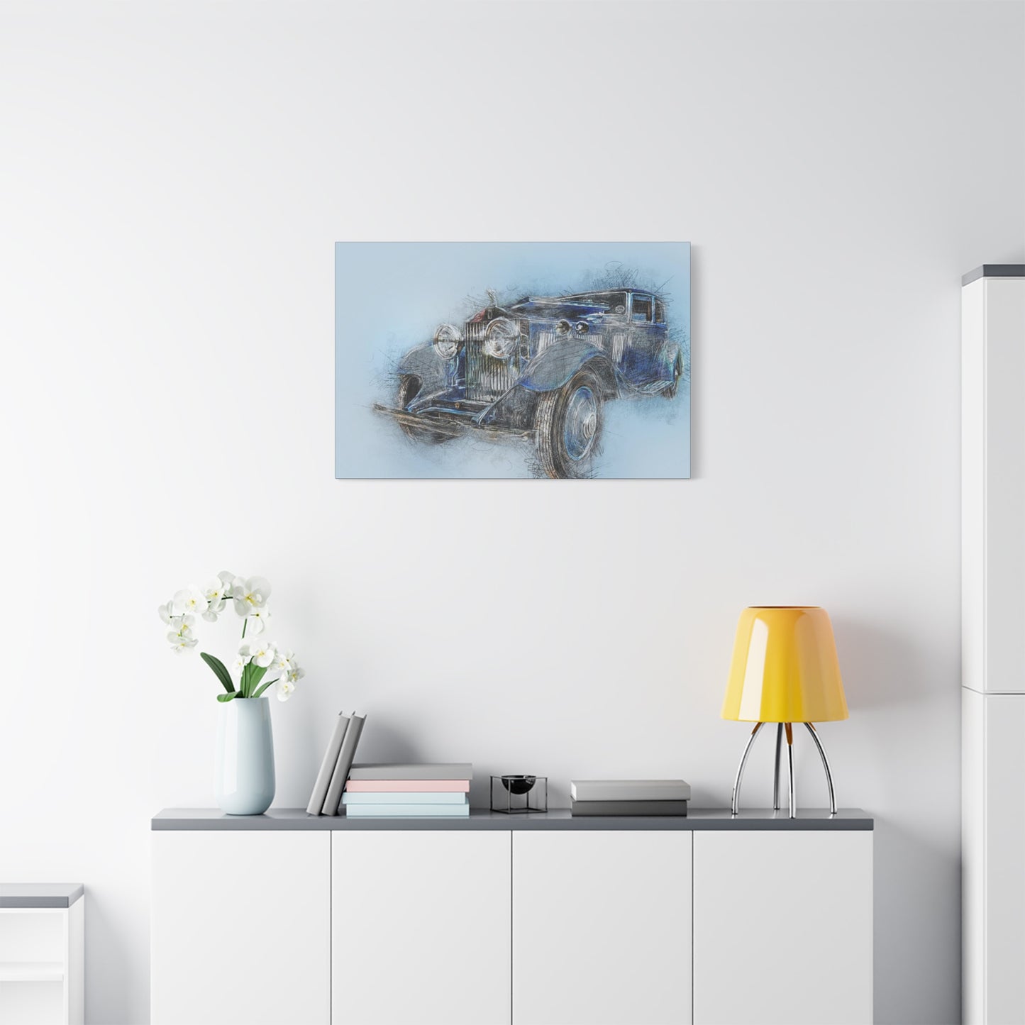 Old Car Matte Canvas, Stretched, 1.25"