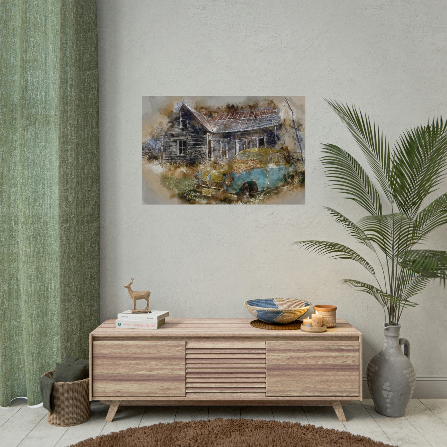 Old Barn Rolled Posters