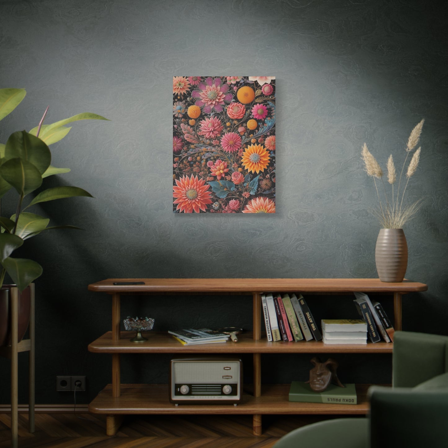 Flowers AI Gen Matte Canvas, Stretched, 1.25"