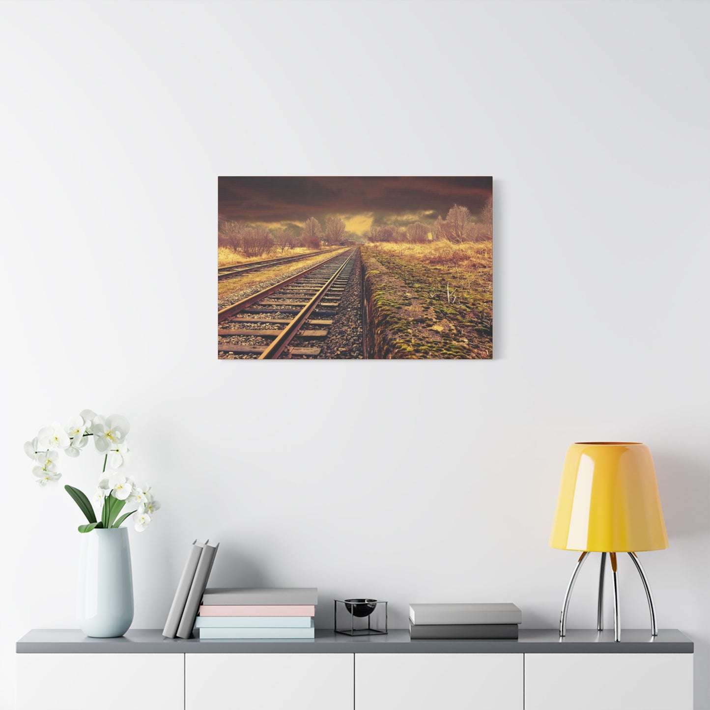 Tracks Matte Canvas, Stretched, 1.25"