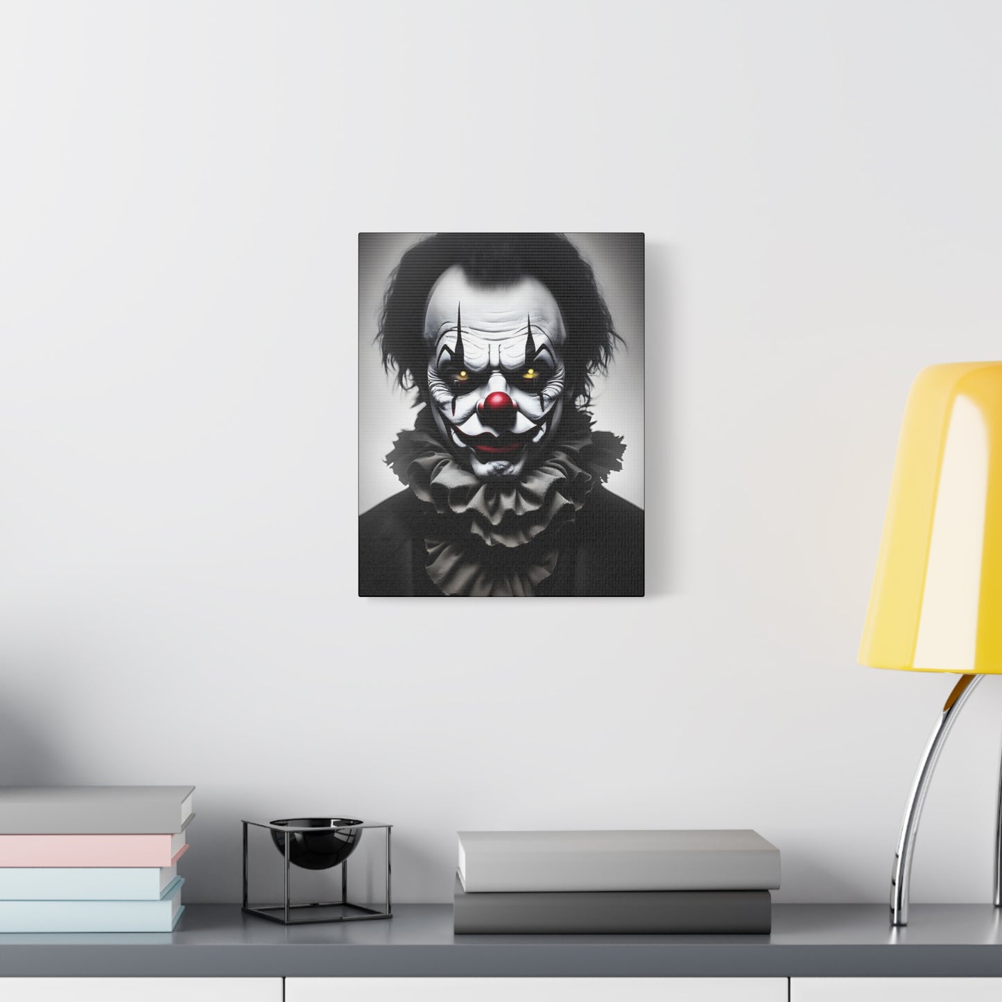 Clown AI Gen Matte Canvas, Stretched, 1.25"