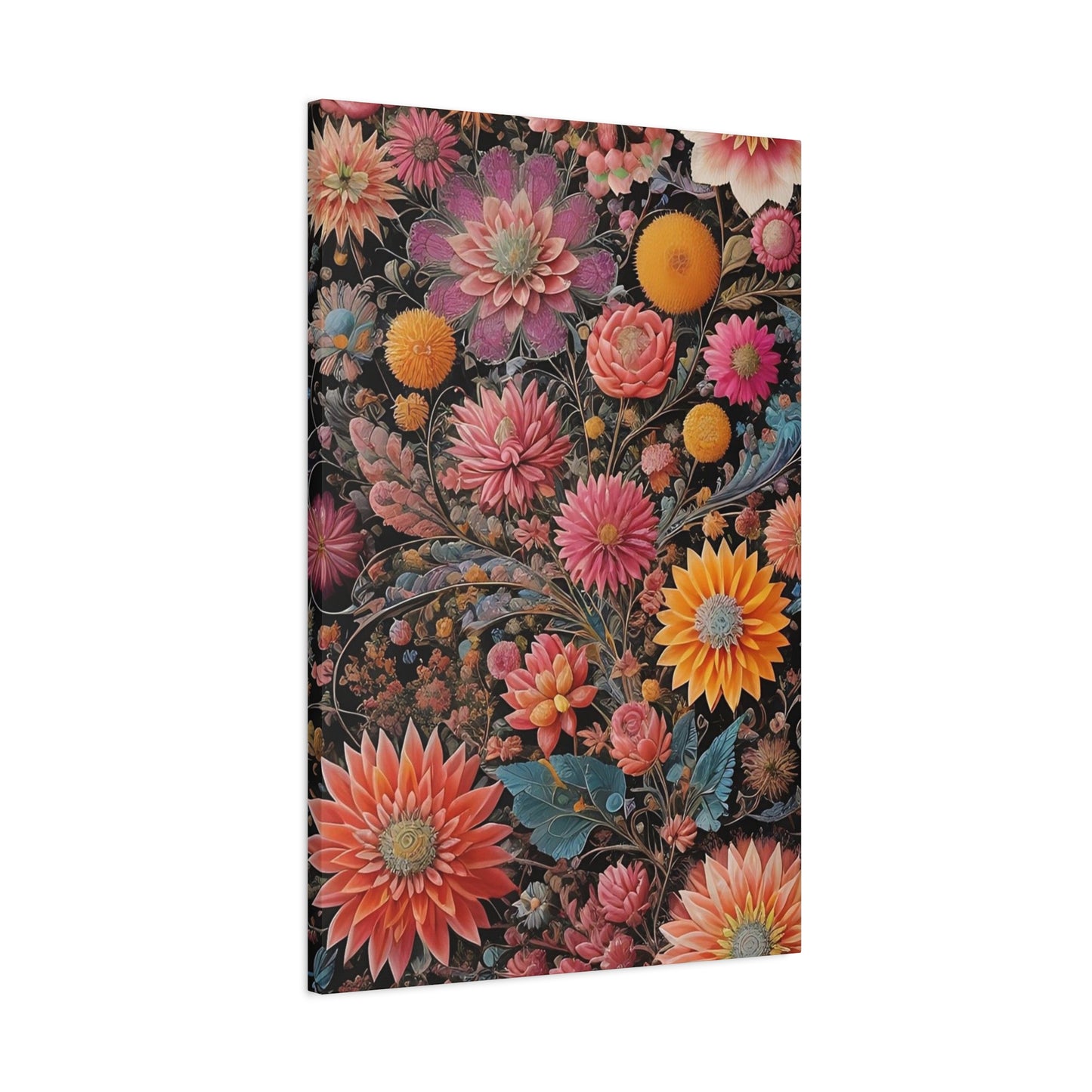 Flowers AI Gen Matte Canvas, Stretched, 1.25"