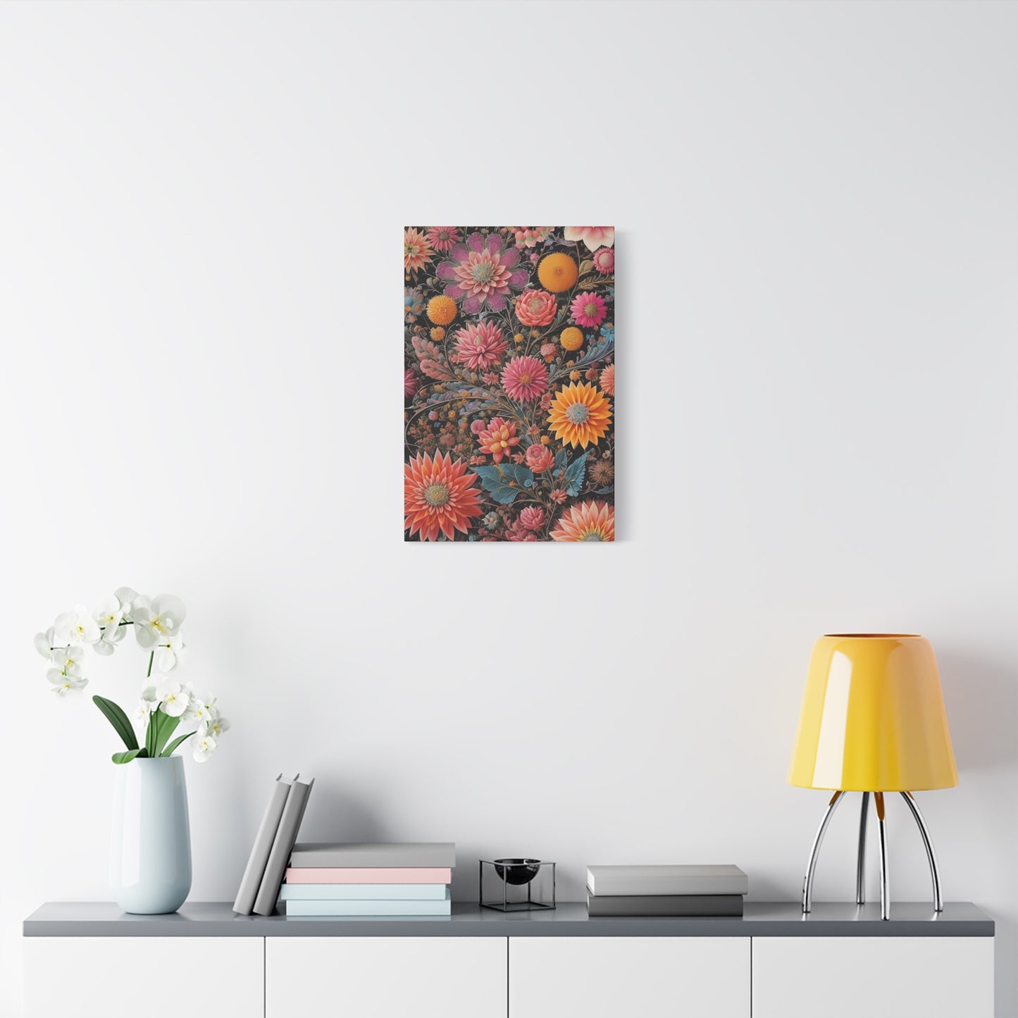 Flowers AI Gen Matte Canvas, Stretched, 1.25"
