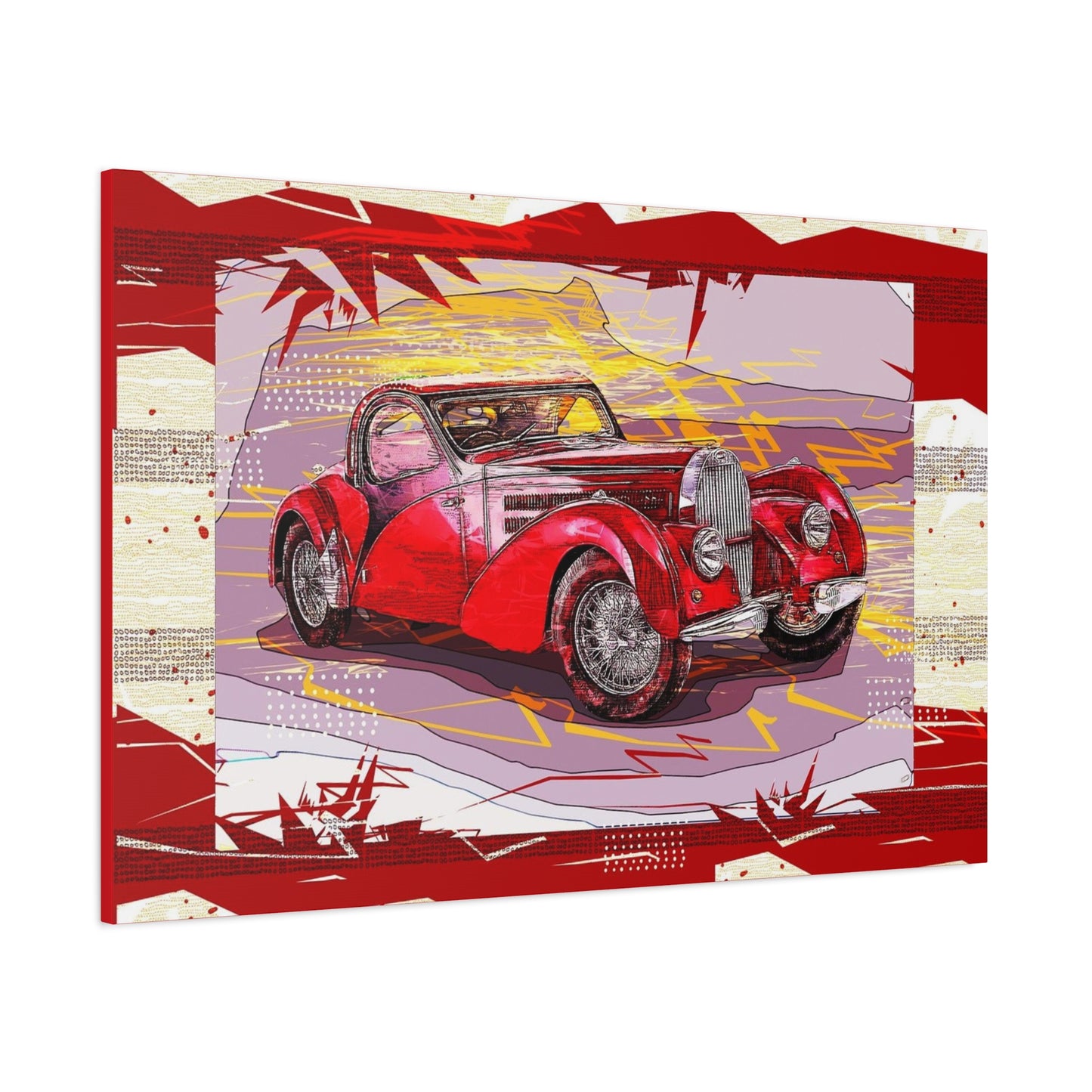 Bugatti Matte Canvas, Stretched, 1.25"