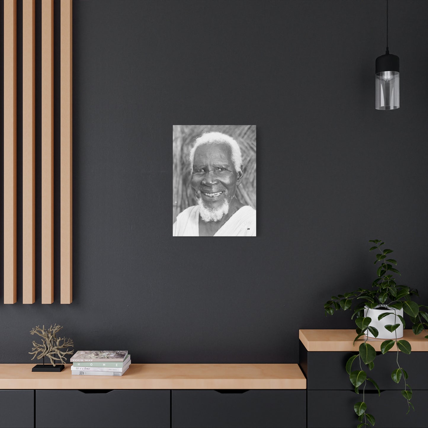 Old Man Matte Canvas, Stretched, 1.25"
