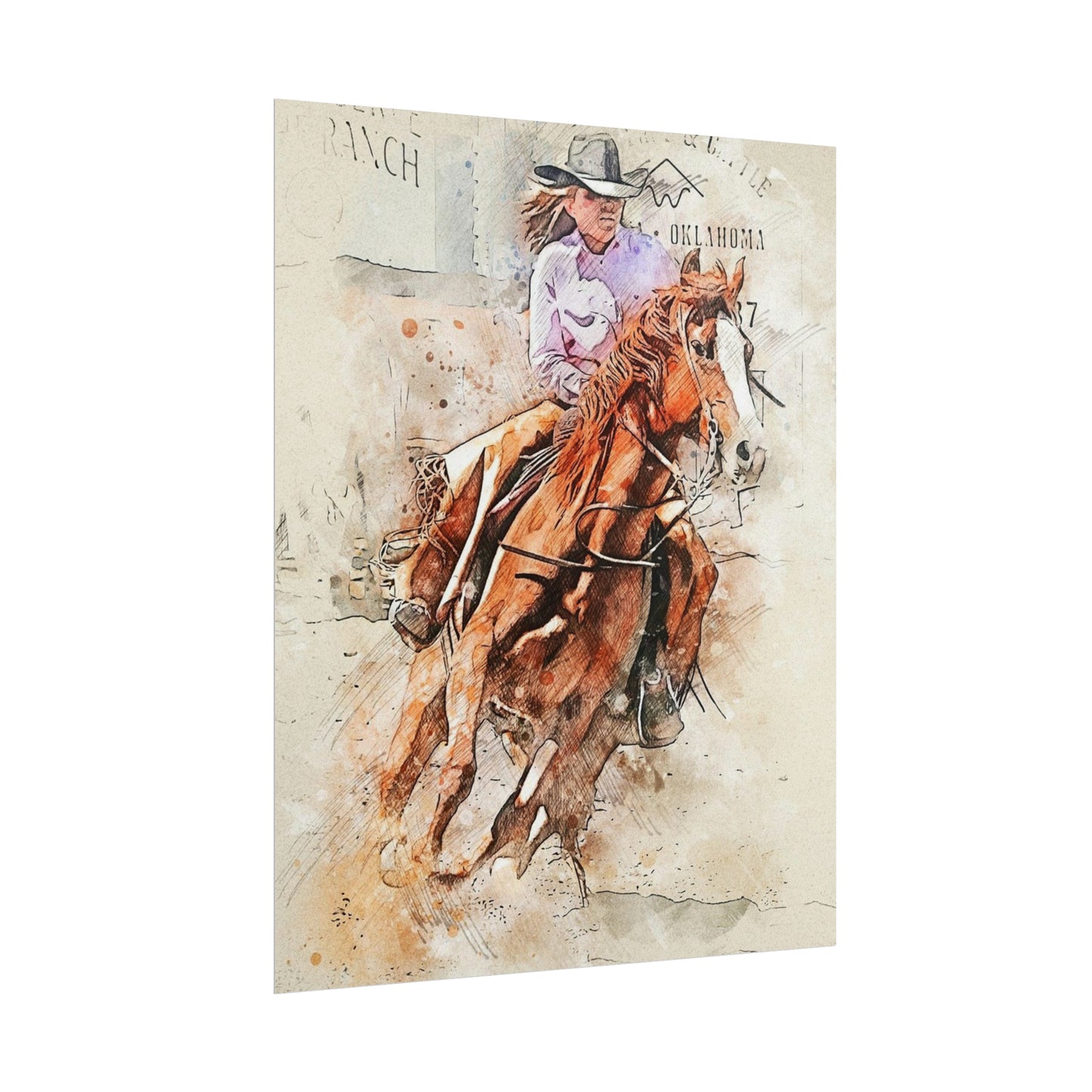 Rodeo Rolled Posters