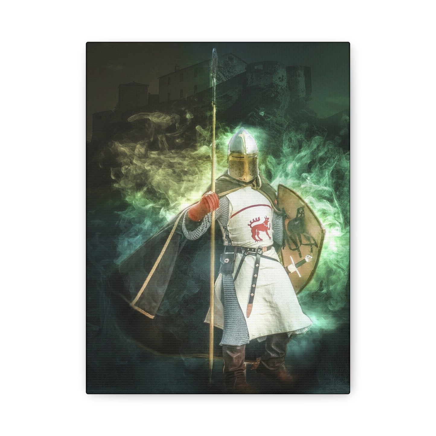 Knight Matte Canvas, Stretched, 1.25"