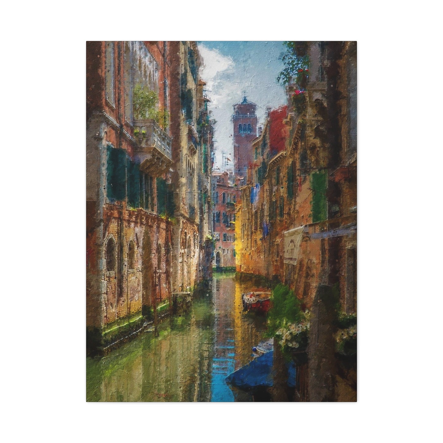 Venice Matte Canvas, Stretched, 1.25"