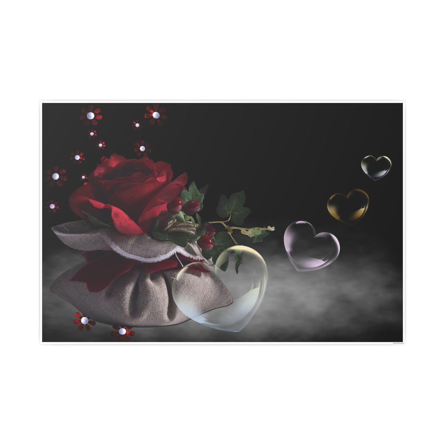 Rose Photo Art Paper Posters