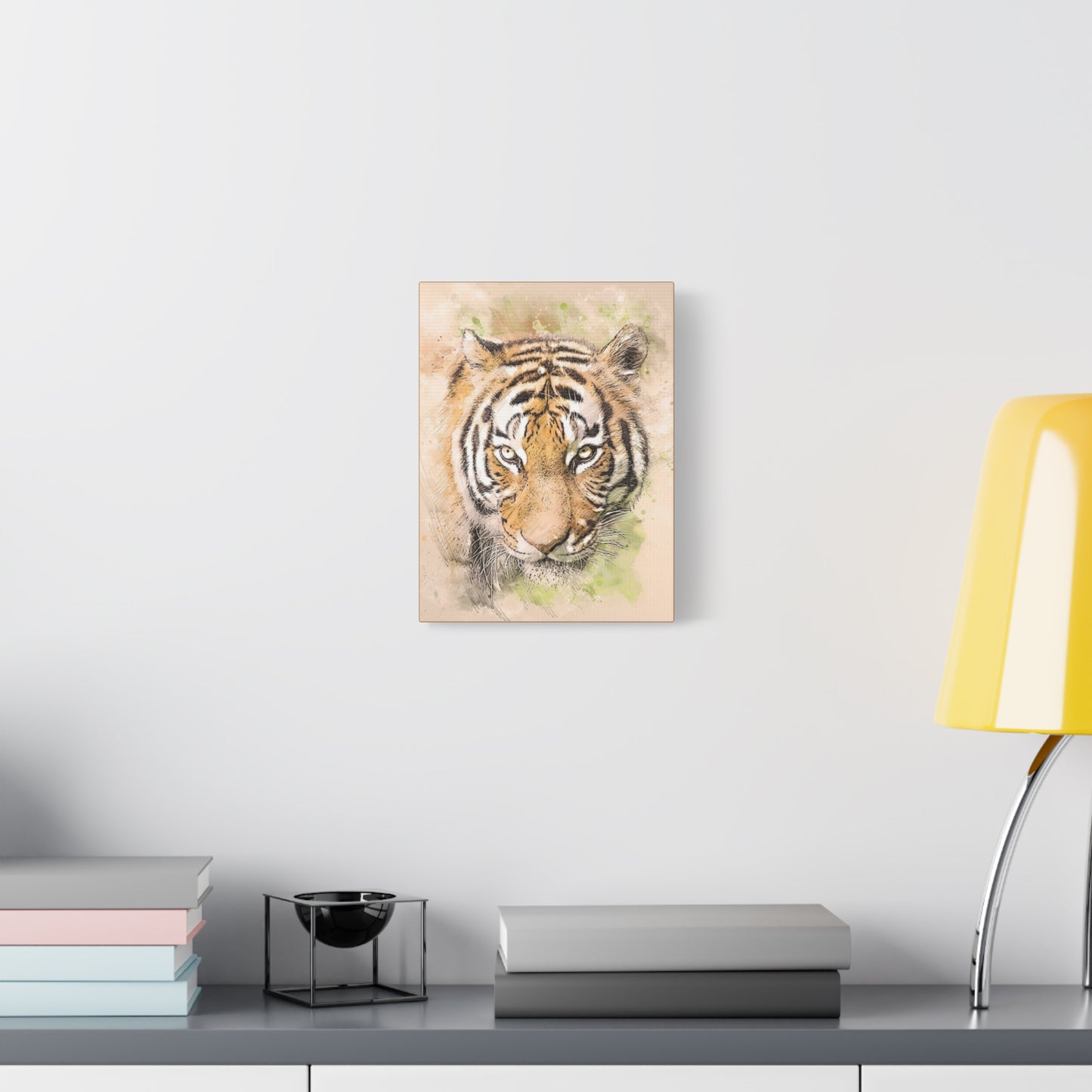 Tiger Matte Canvas, Stretched, 1.25"