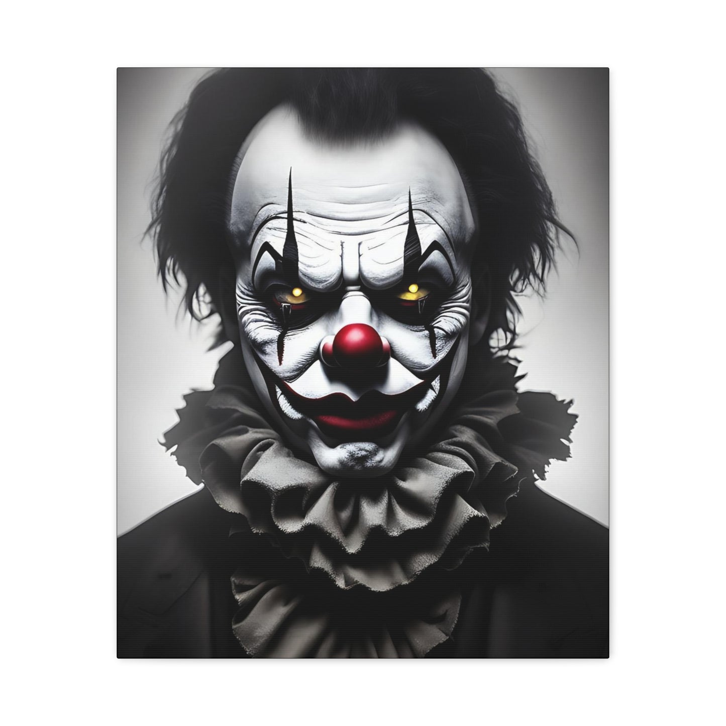 Clown AI Gen Matte Canvas, Stretched, 1.25"