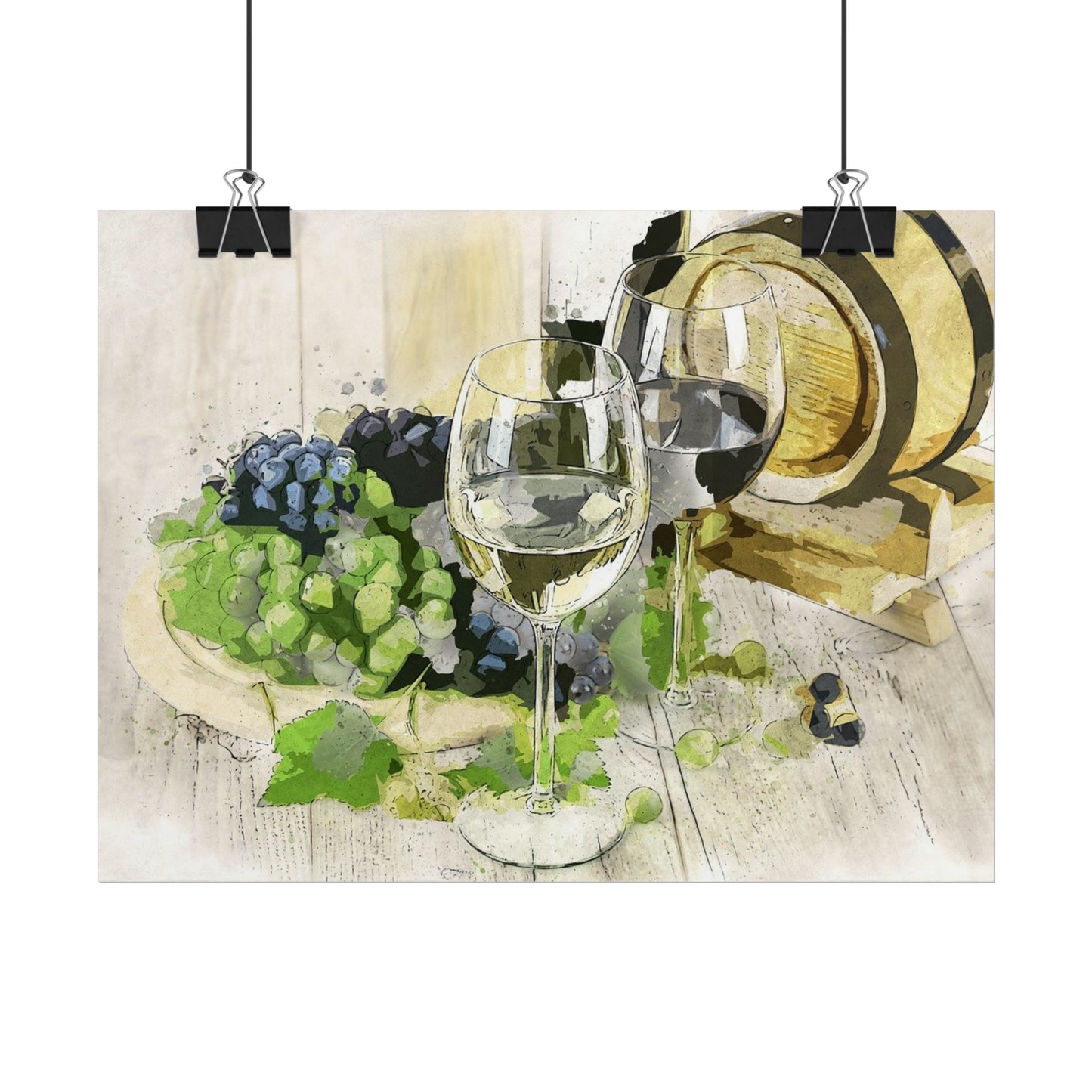 Wine Rolled Posters