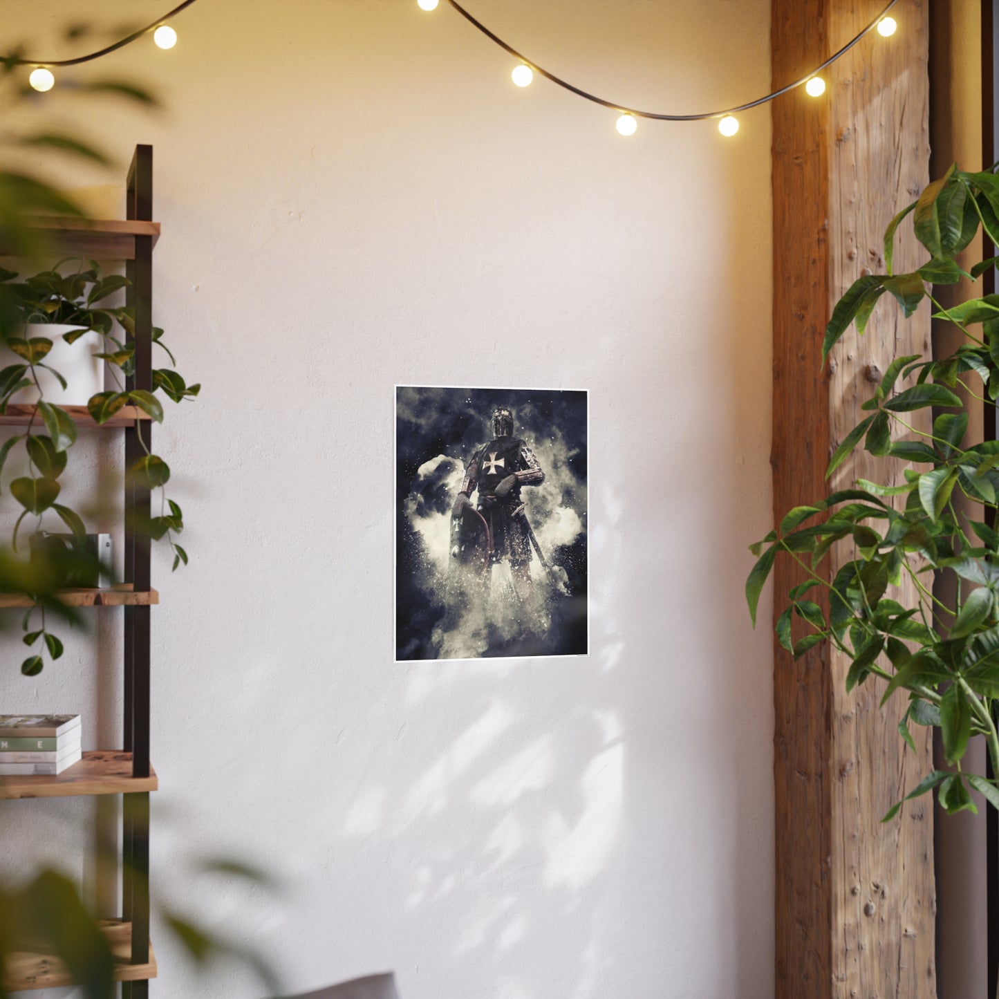 Knight Crusader Photo Art Paper Posters
