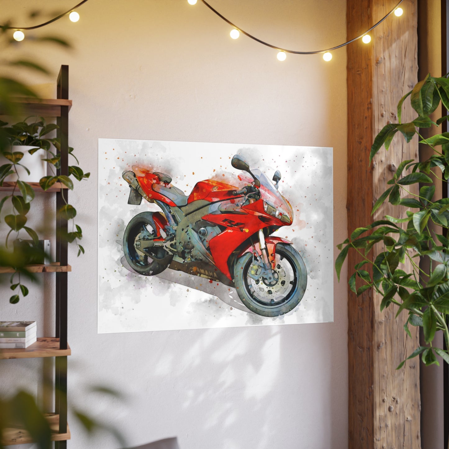 Yamaha R1 Photo Art Paper Posters
