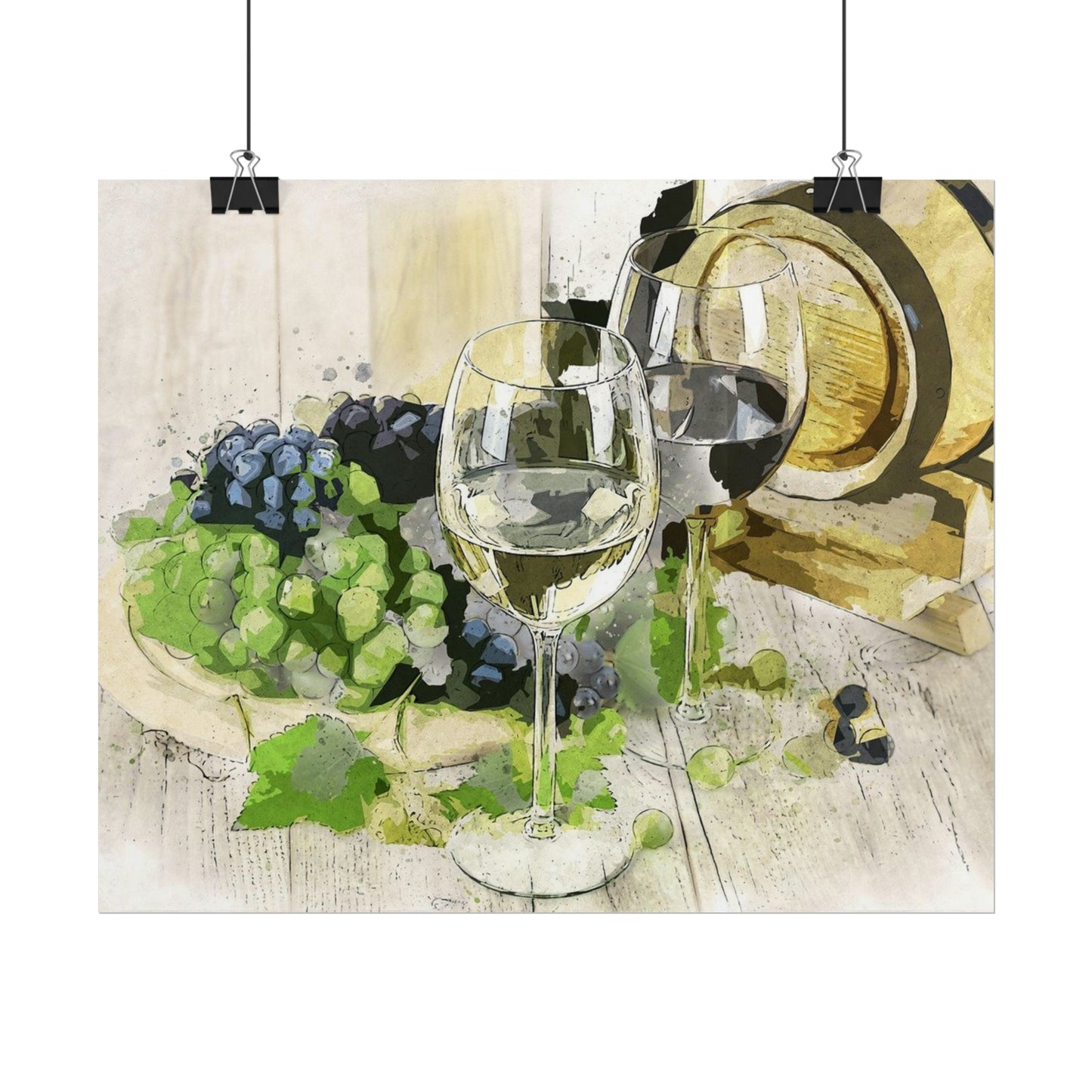 Wine Rolled Posters