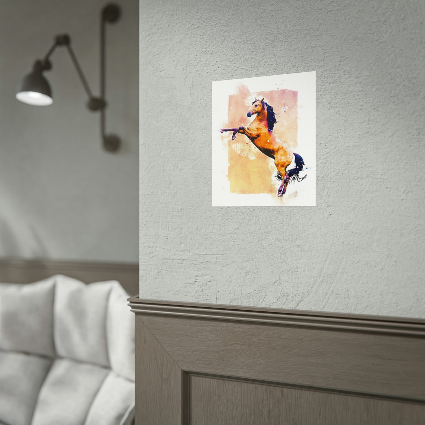 Horse Rolled Posters