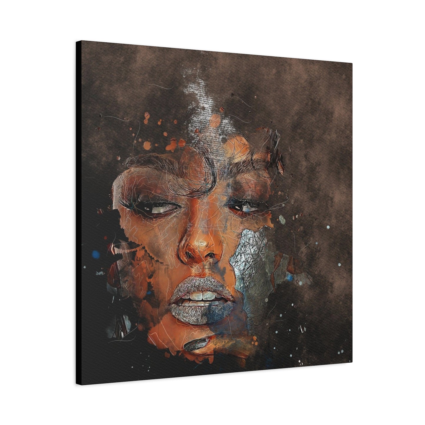 Woman Matte Canvas, Stretched, 1.25"