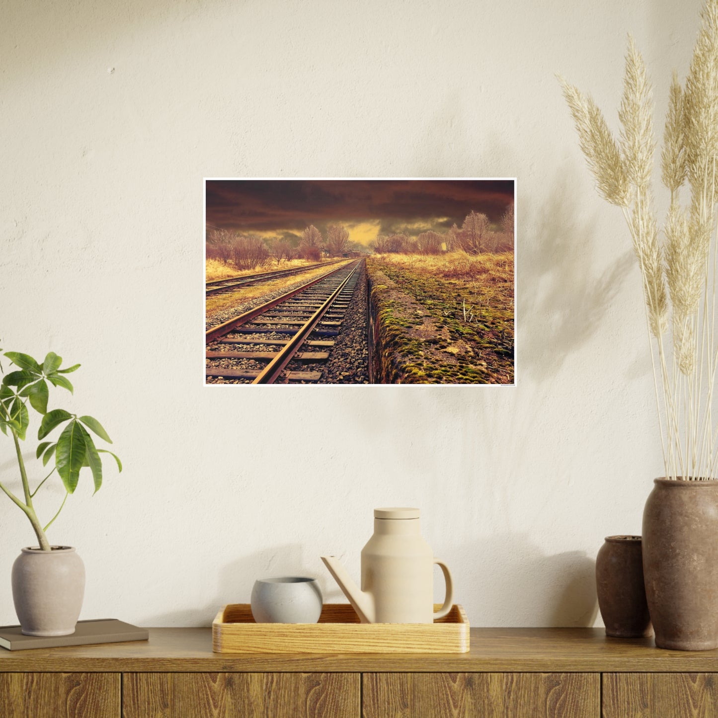 Tracks Photo Art Paper Posters