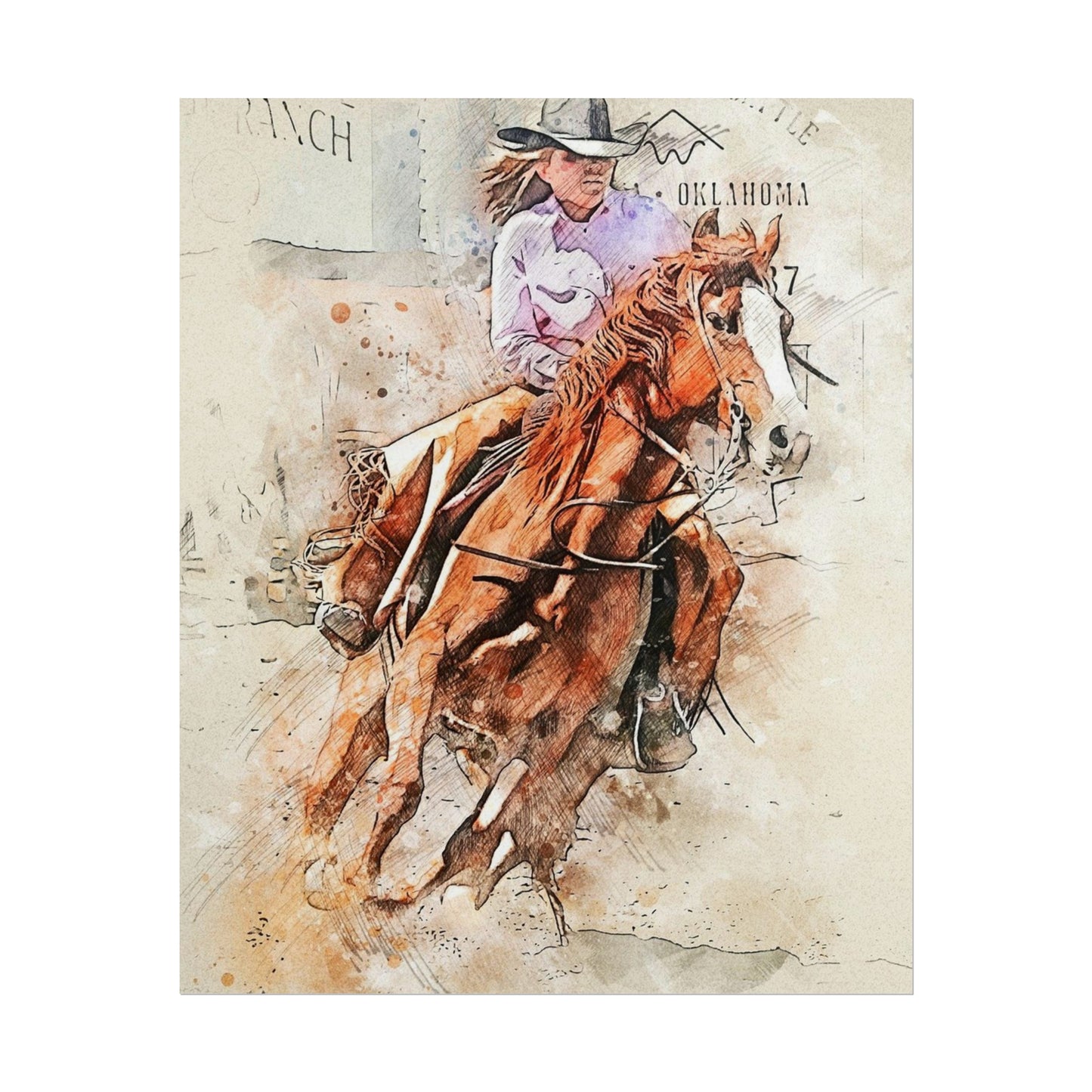 Rodeo Rolled Posters