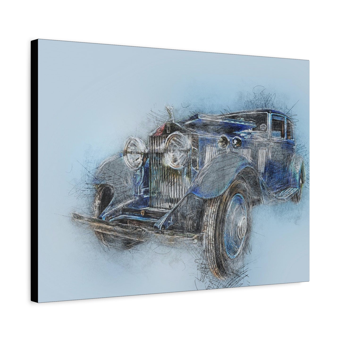 Old Car Matte Canvas, Stretched, 1.25"