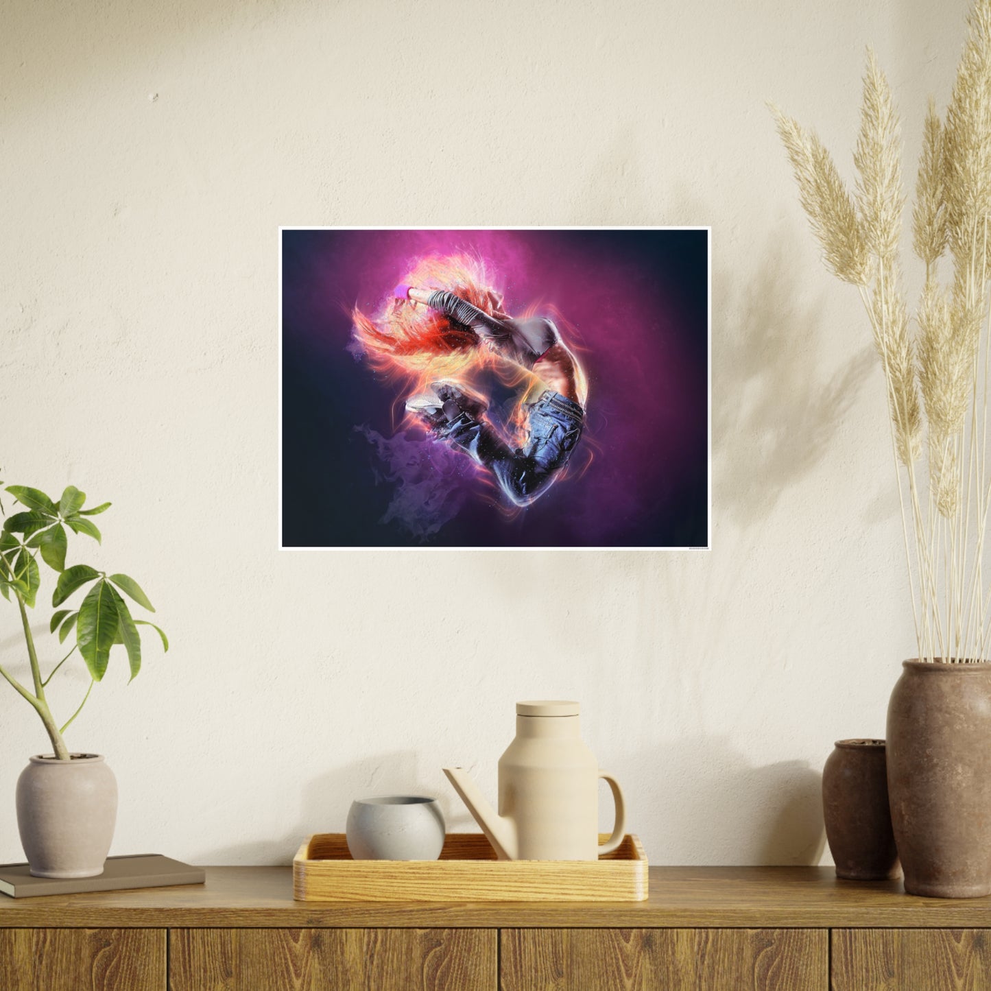 Woman Photo Art Paper Posters