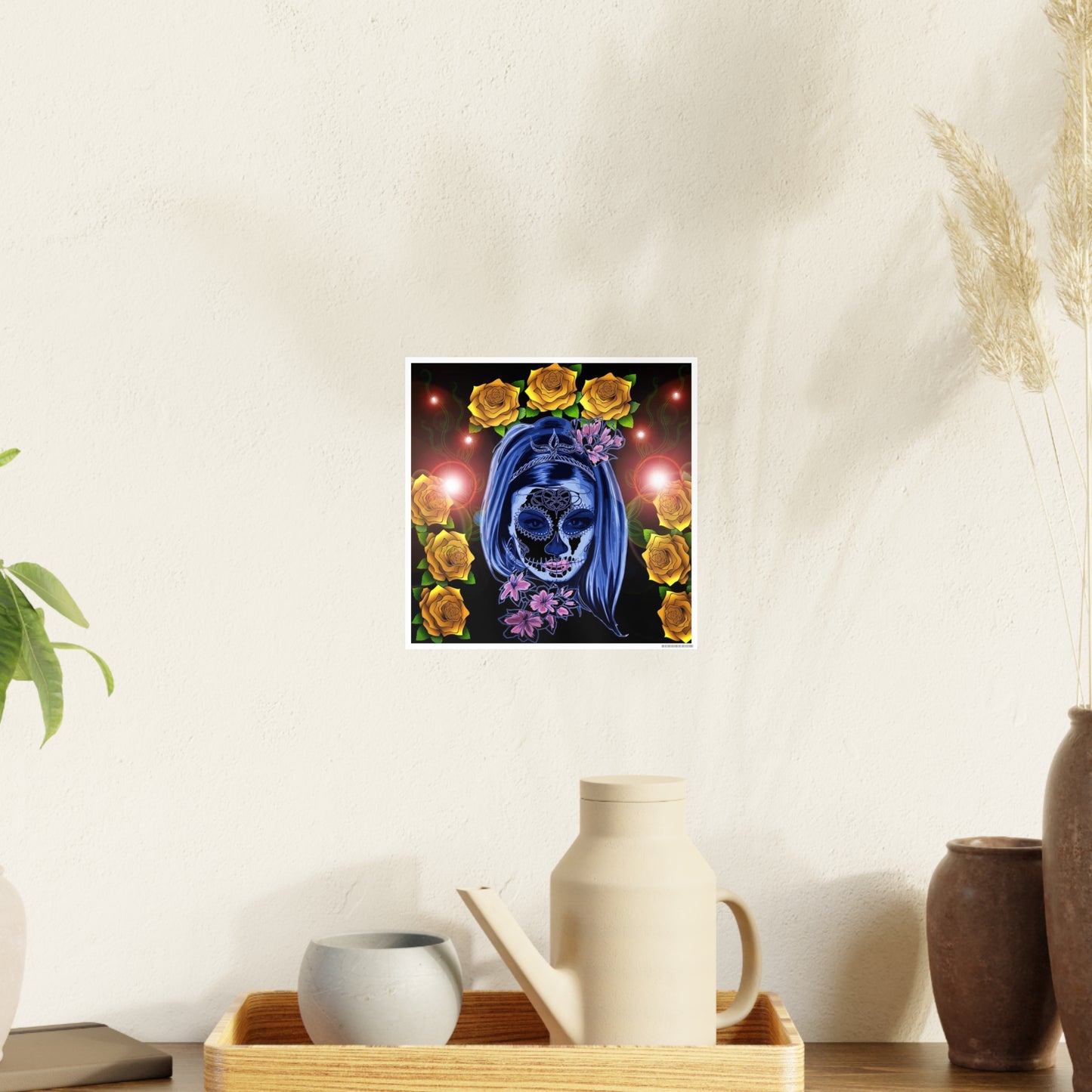 Day of the Dead Photo Art Paper Posters