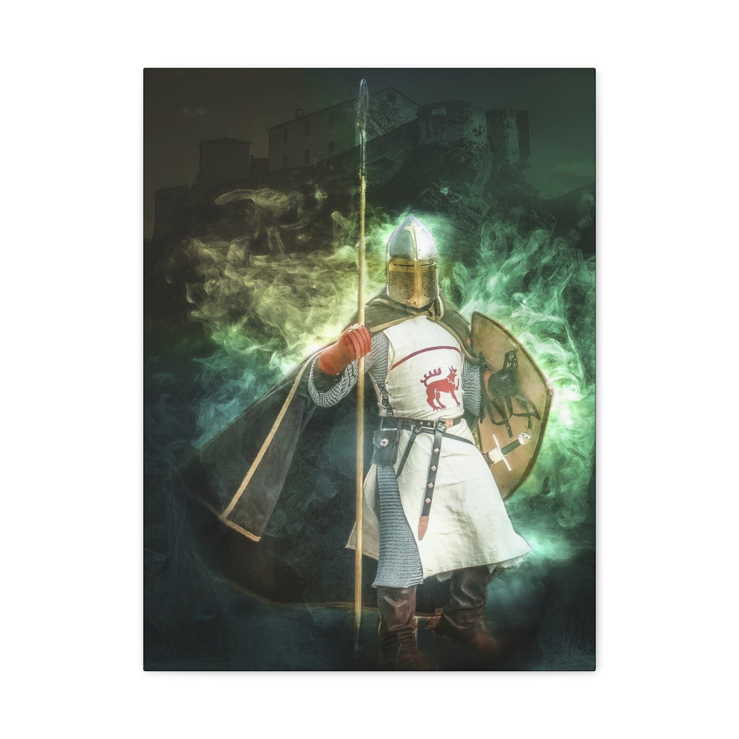 Knight Matte Canvas, Stretched, 1.25"