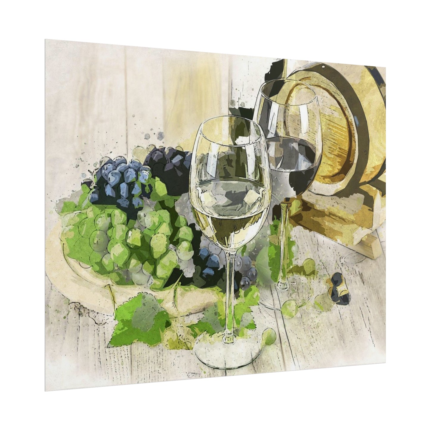 Wine Rolled Posters