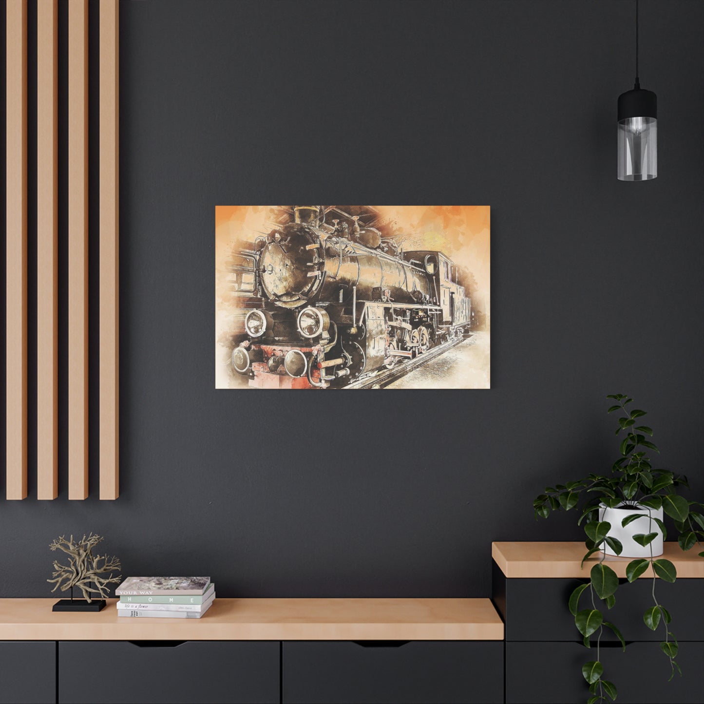 Locomotive Matte Canvas, Stretched, 1.25"
